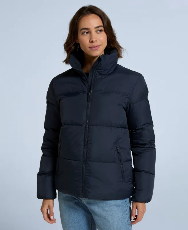 Voltage Womens Padded Coat - Navy sold by Animal