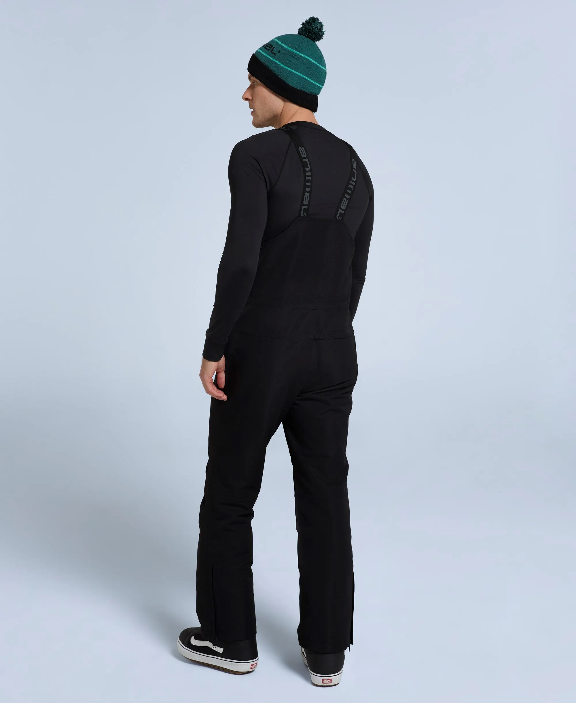 Carve Mens Bib Front Ski Pants - Black sold by Animal product image thumbnail 4