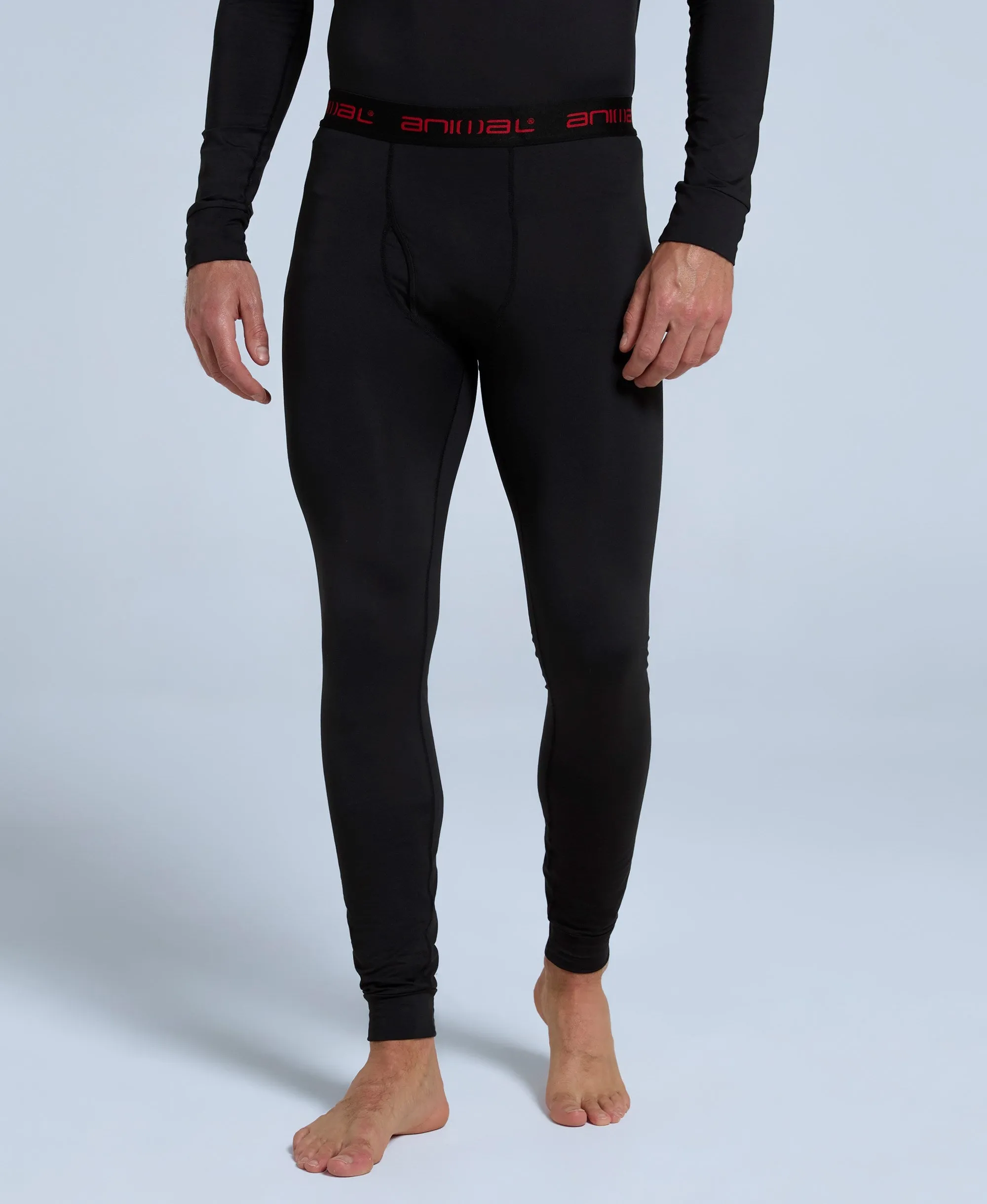 Off Piste Mens Base Layer Leggings - Black sold by Animal