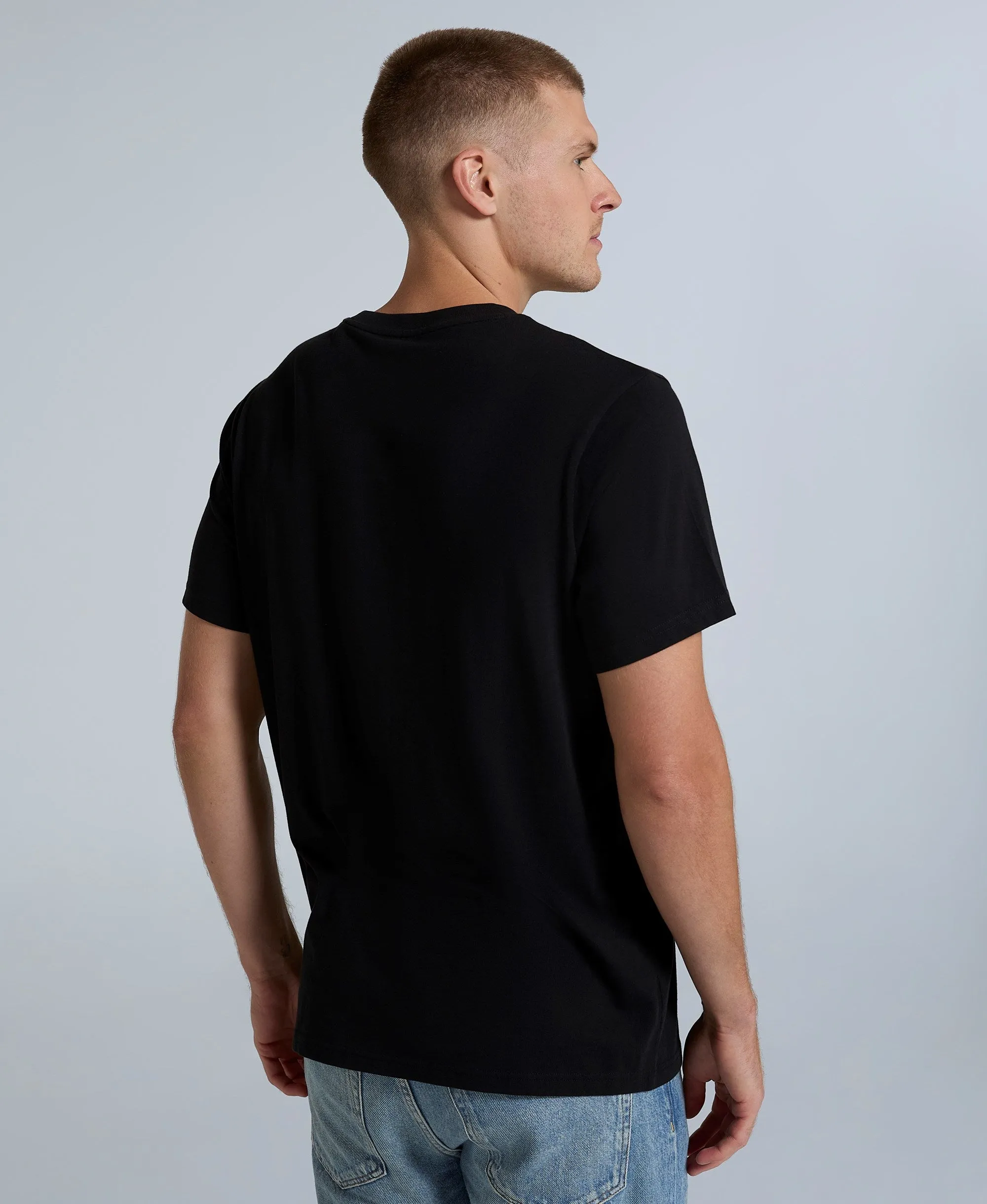 Icon Mens Logo T-Shirt - Jet Black sold by Animal product image thumbnail 3