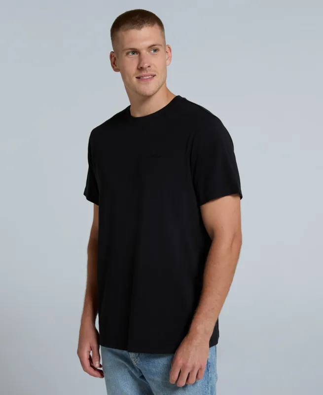 Icon Mens Logo T-Shirt - Jet Black sold by Animal