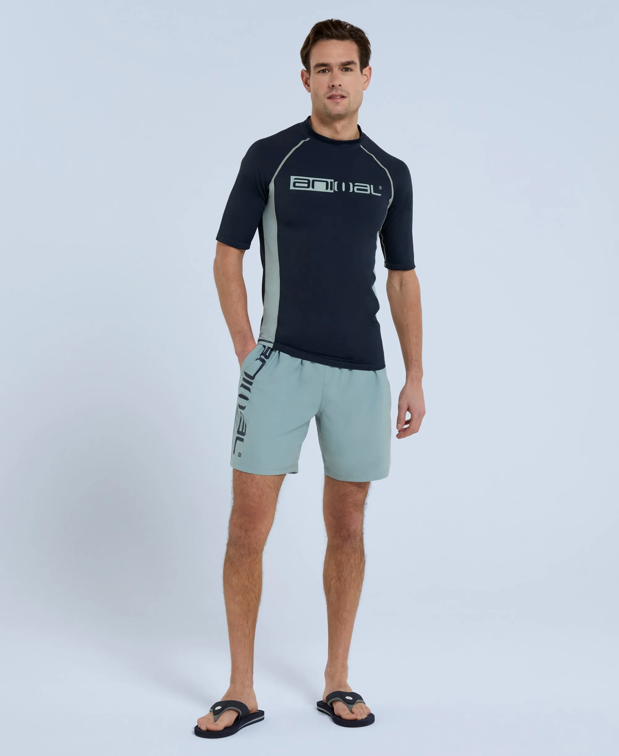 Deep Dive Mens Boardshorts - Pale Blue sold by Animal product image thumbnail 5