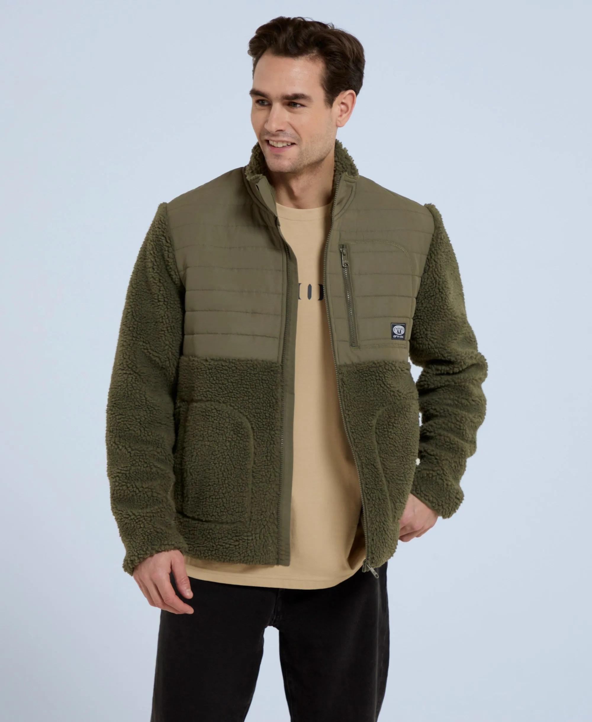 Hennie Mens Borg Jacket - Khaki sold by Animal product image thumbnail 2