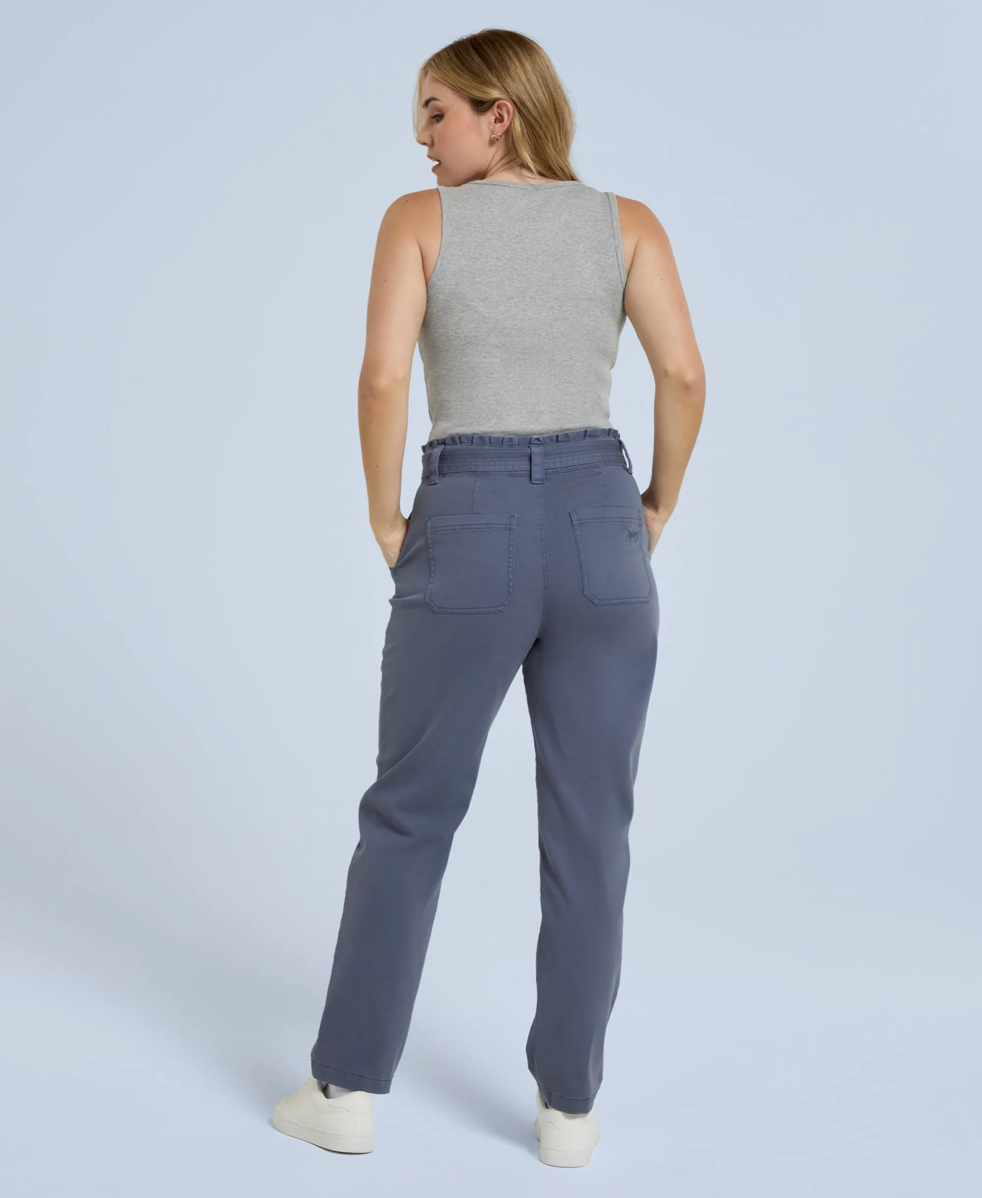 Loren Womens Trousers - Navy sold by Animal product image thumbnail 4
