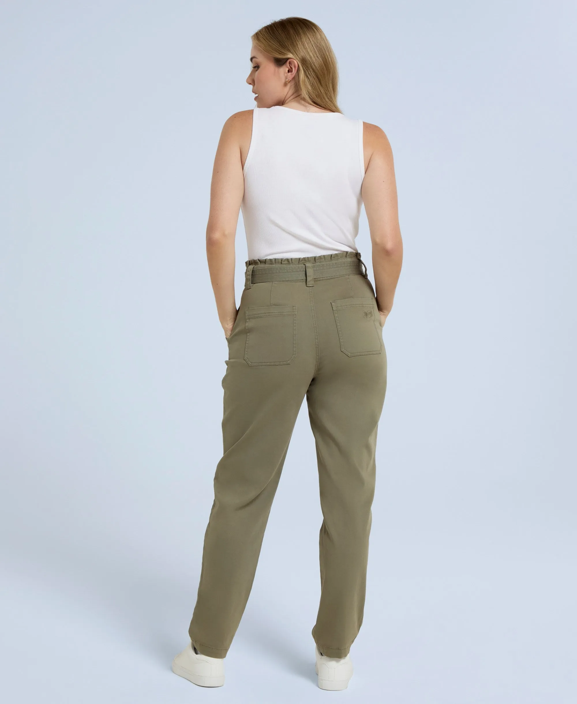 Loren Womens Trousers - Khaki sold by Animal product image thumbnail 4