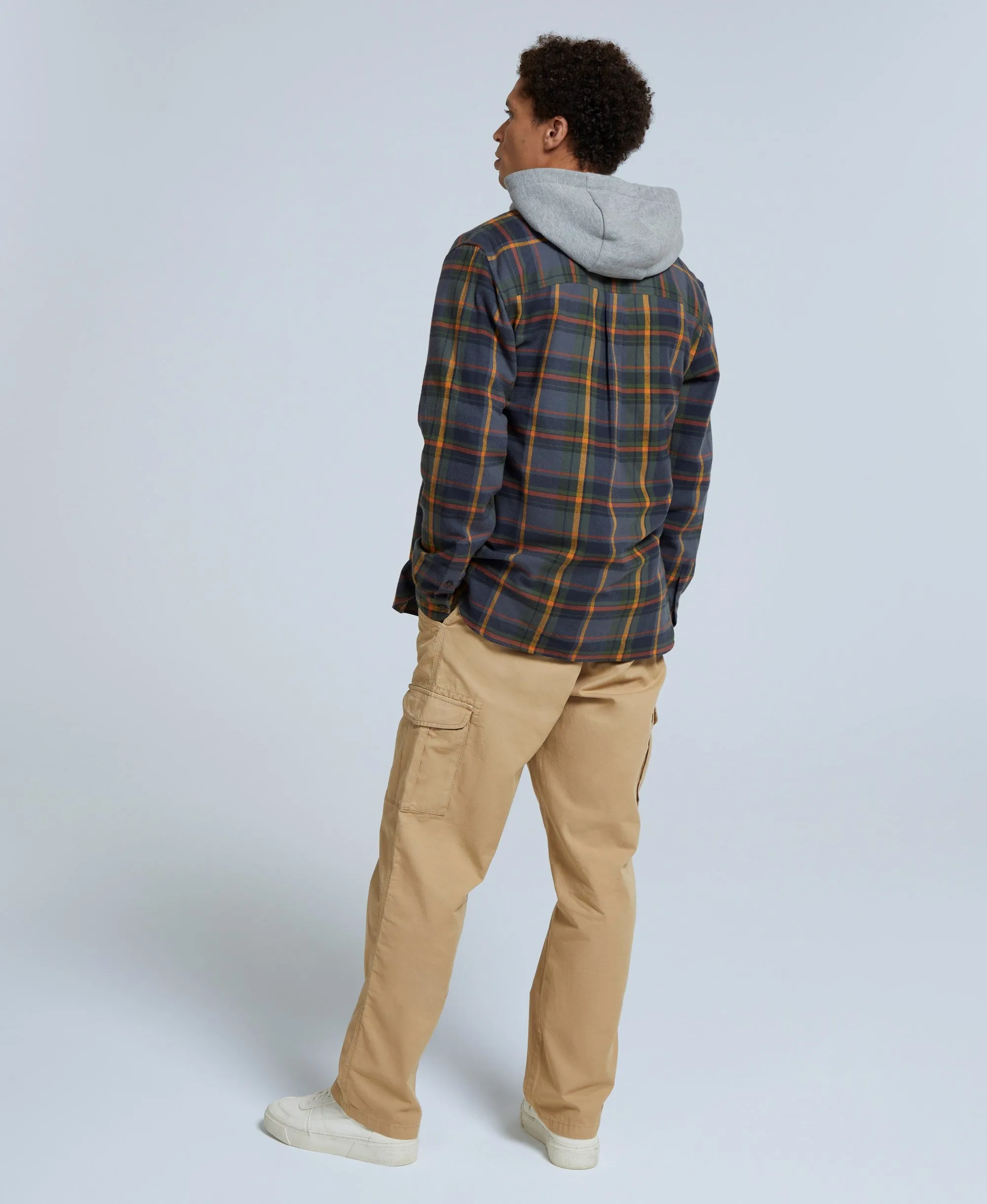 Cove Mens Flannel Shirt - Green sold by Animal product image thumbnail 4