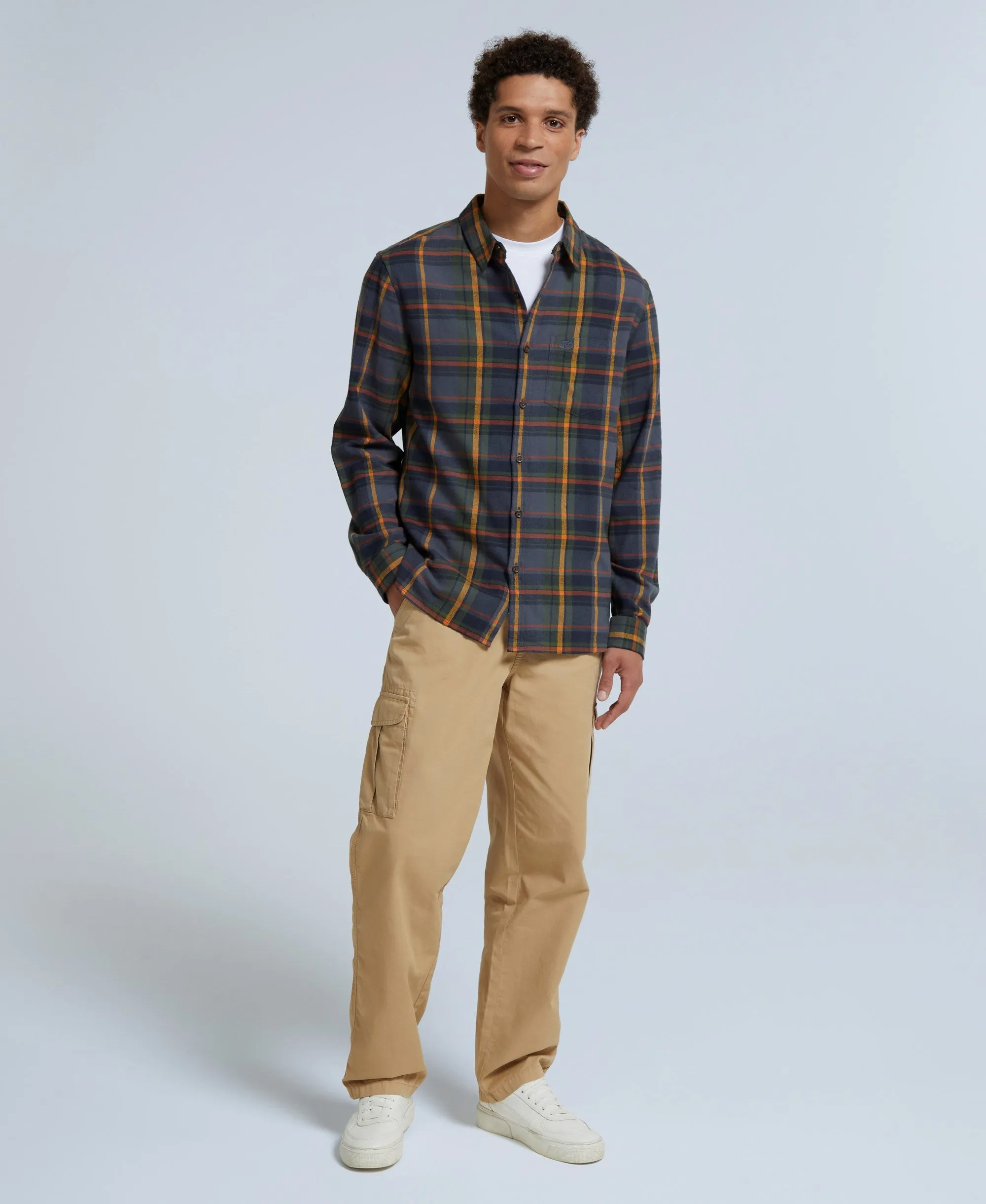 Cove Mens Flannel Shirt - Green sold by Animal product image thumbnail 3