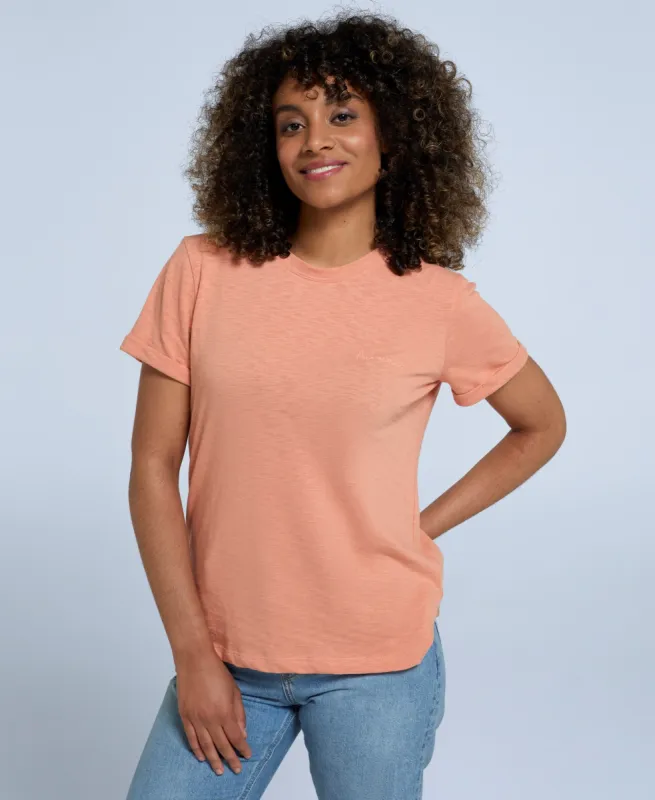 Ava Womens Knit T-Shirt - Light Pink sold by Animal