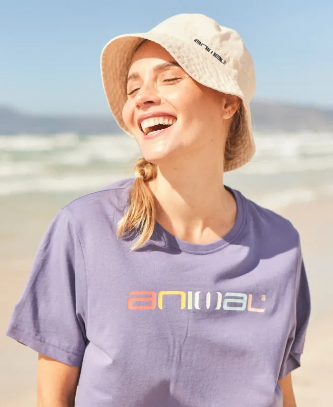 Indie Womens Bucket Hat - Cream made by Animal