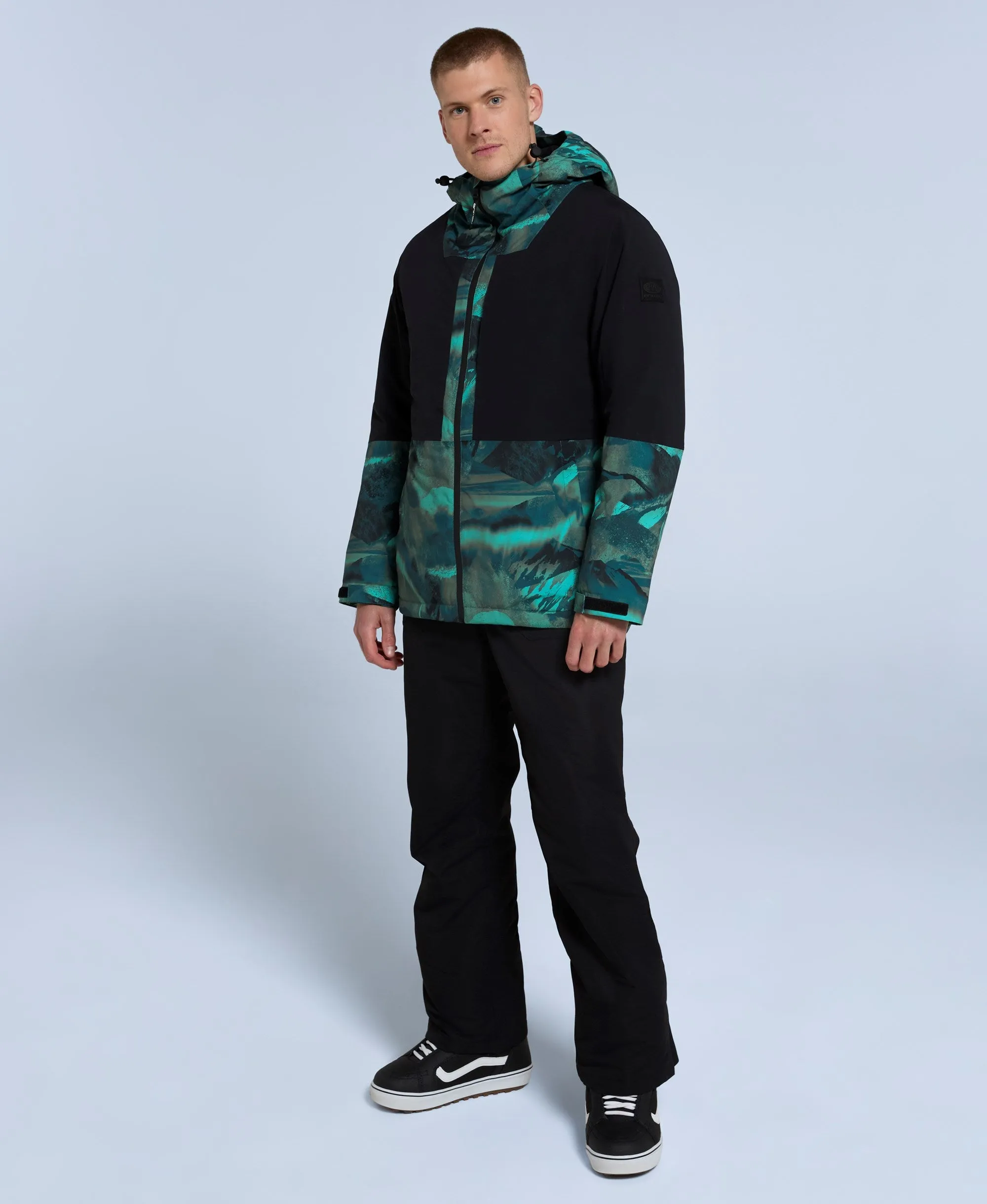 Cruise Mens Snow Jacket - Green sold by Animal product image thumbnail 3
