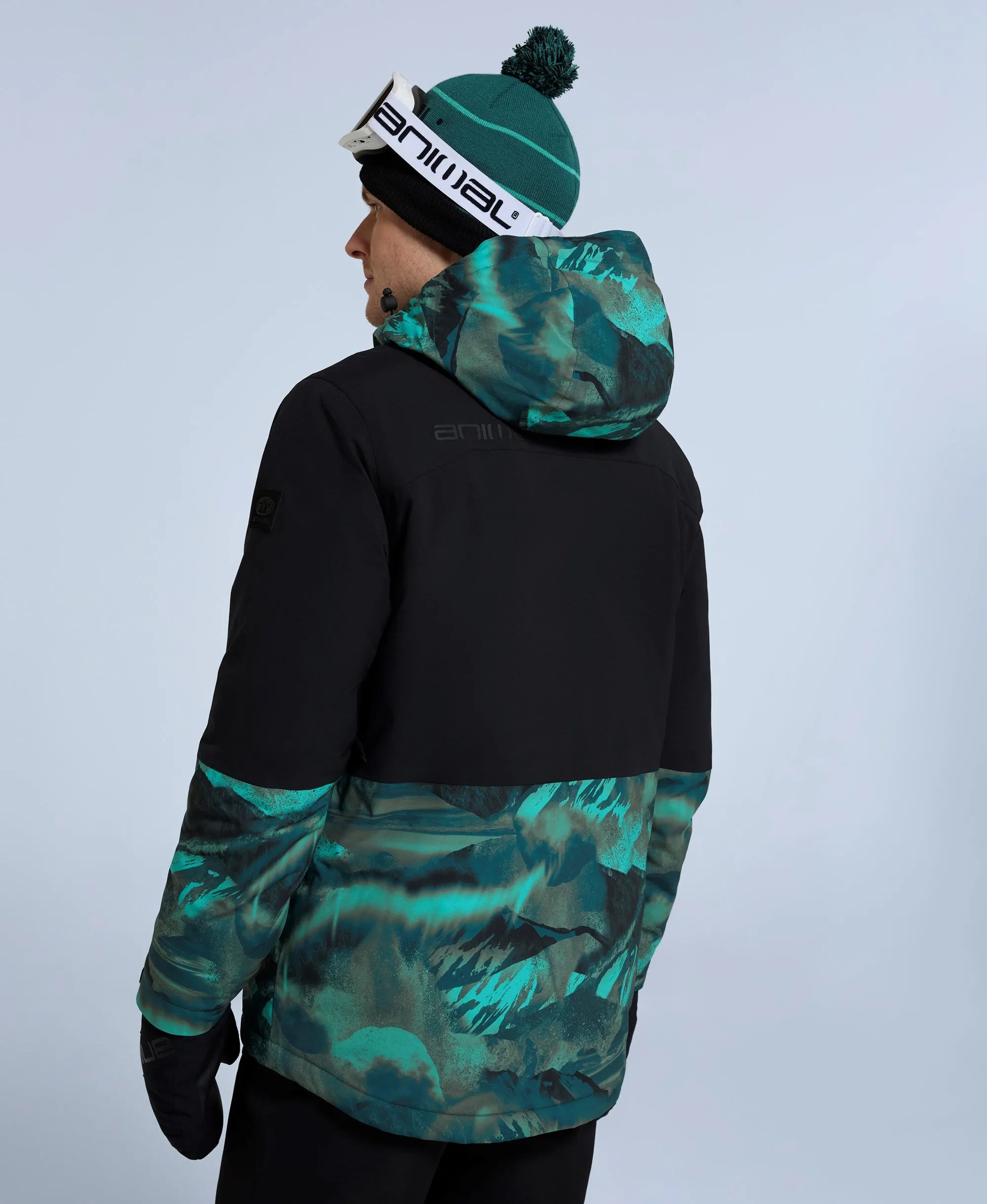 Cruise Mens Snow Jacket - Green sold by Animal product image thumbnail 5