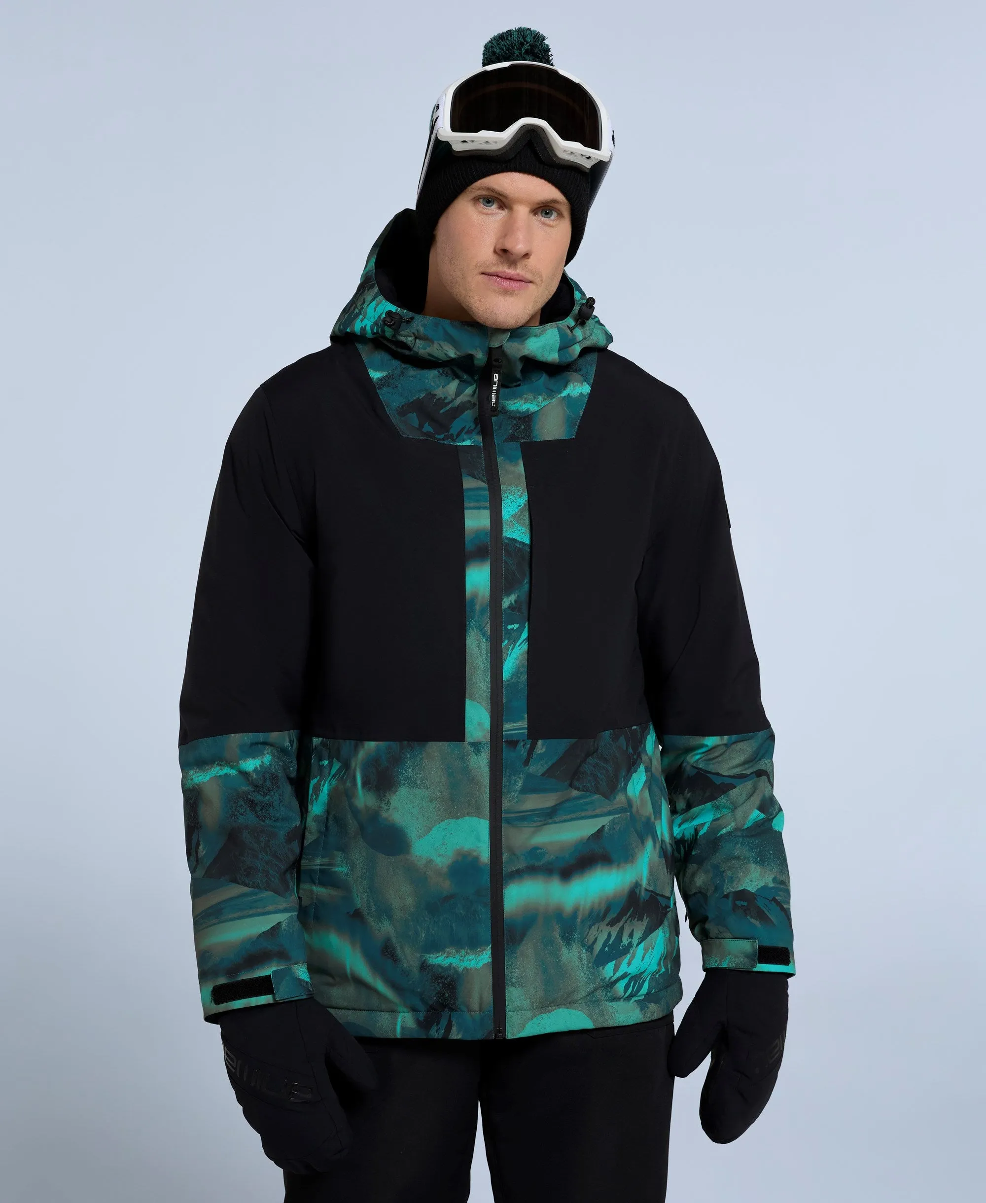 Cruise Mens Snow Jacket - Green sold by Animal product image thumbnail 2