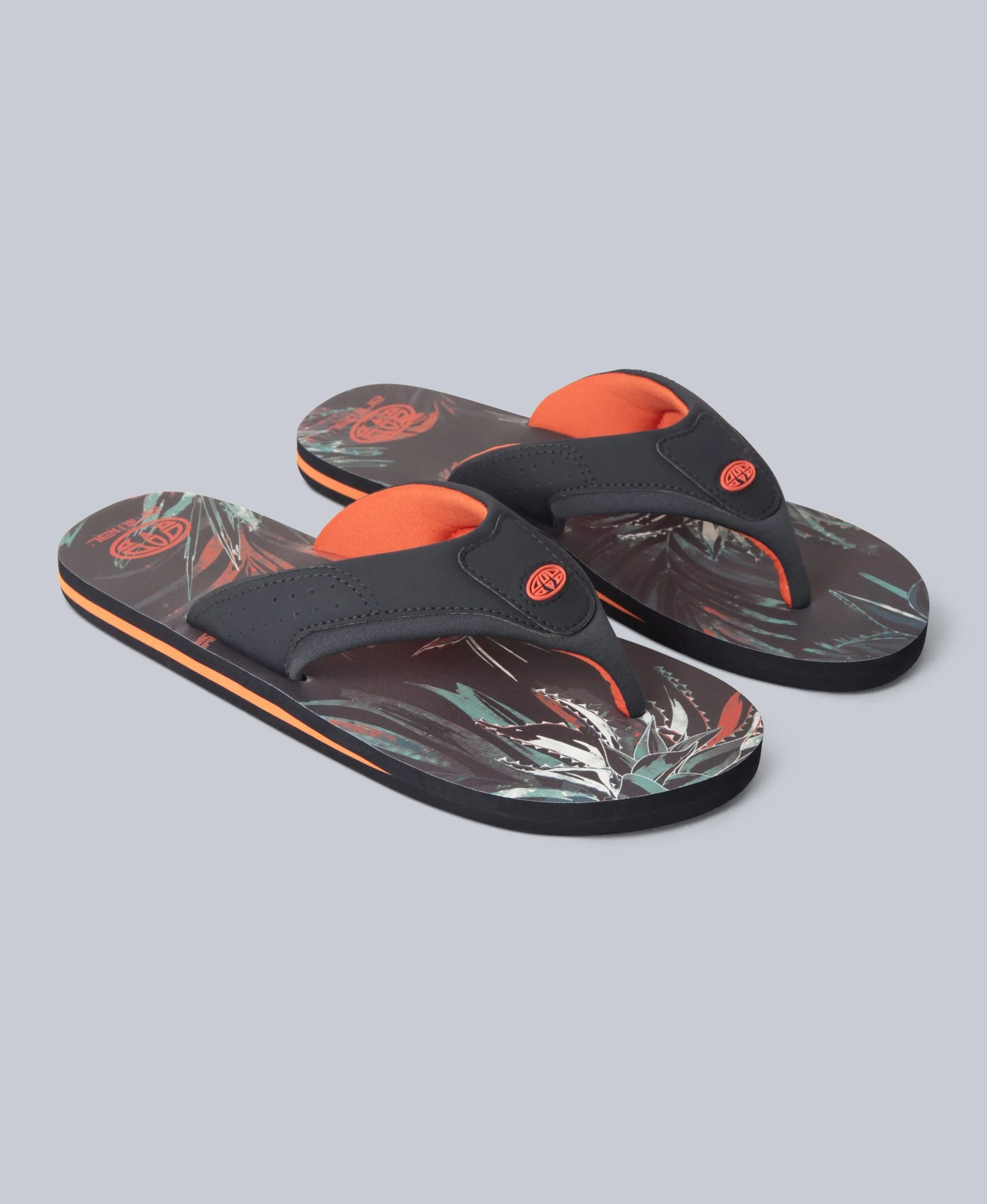 Jekyl Mens Flip-Flops - Burnt Orange sold by Animal