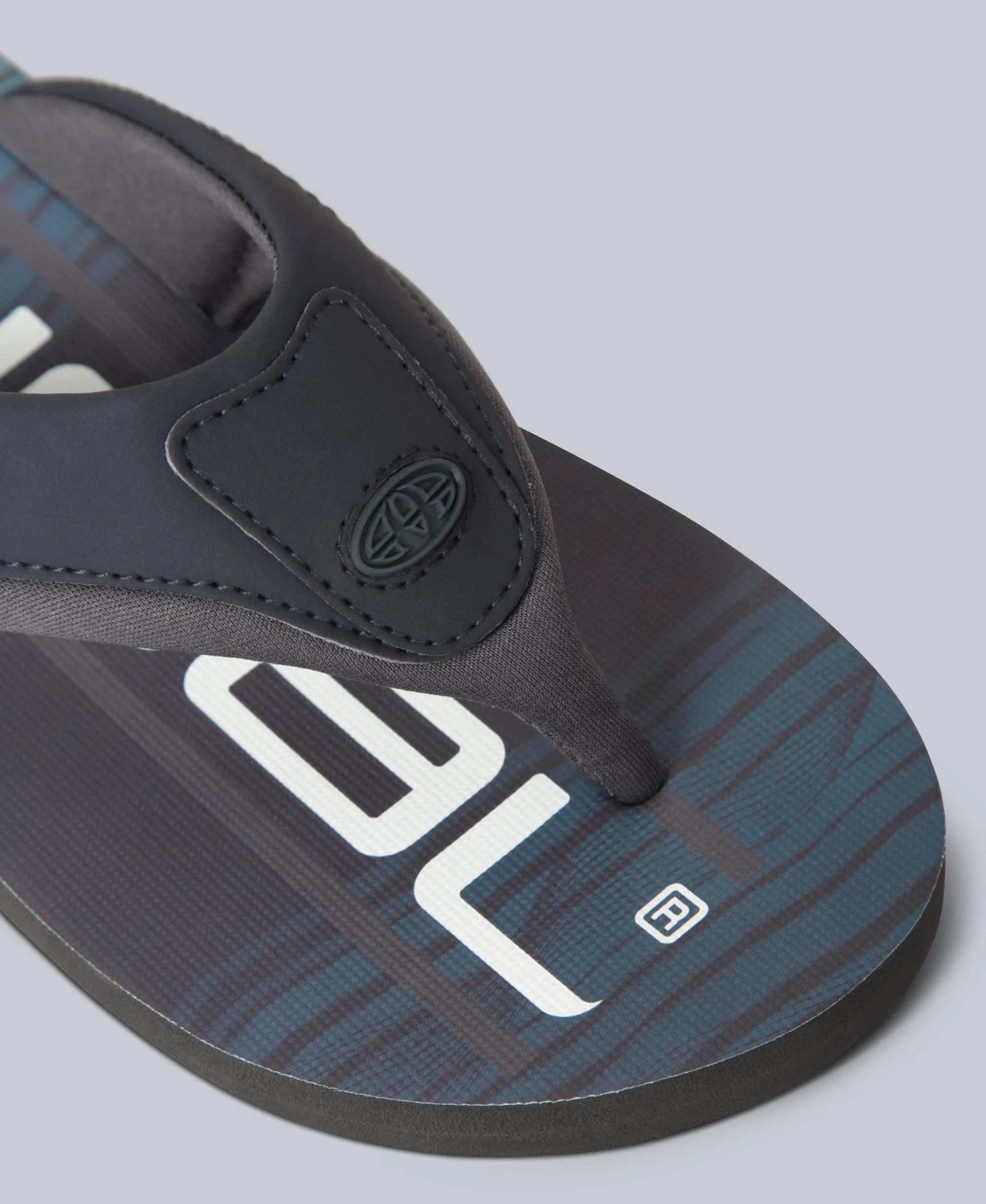 Jekyl Mens Flip-Flops - Charcoal sold by Animal product image thumbnail 4