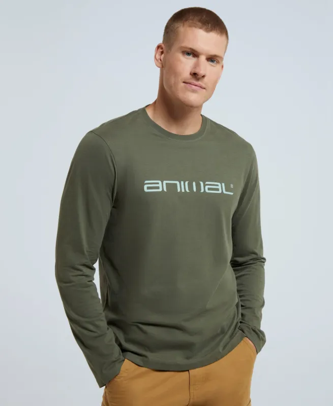 Classico Mens Long Sleeve Tee - Khaki sold by Animal