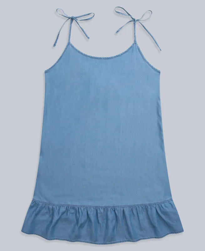 Sofia Womens Chambray Beach Dress - Pale Blue sold by Animal