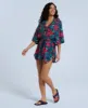 Kym Womens EcoVero Kimono Top - Red sold by Animal