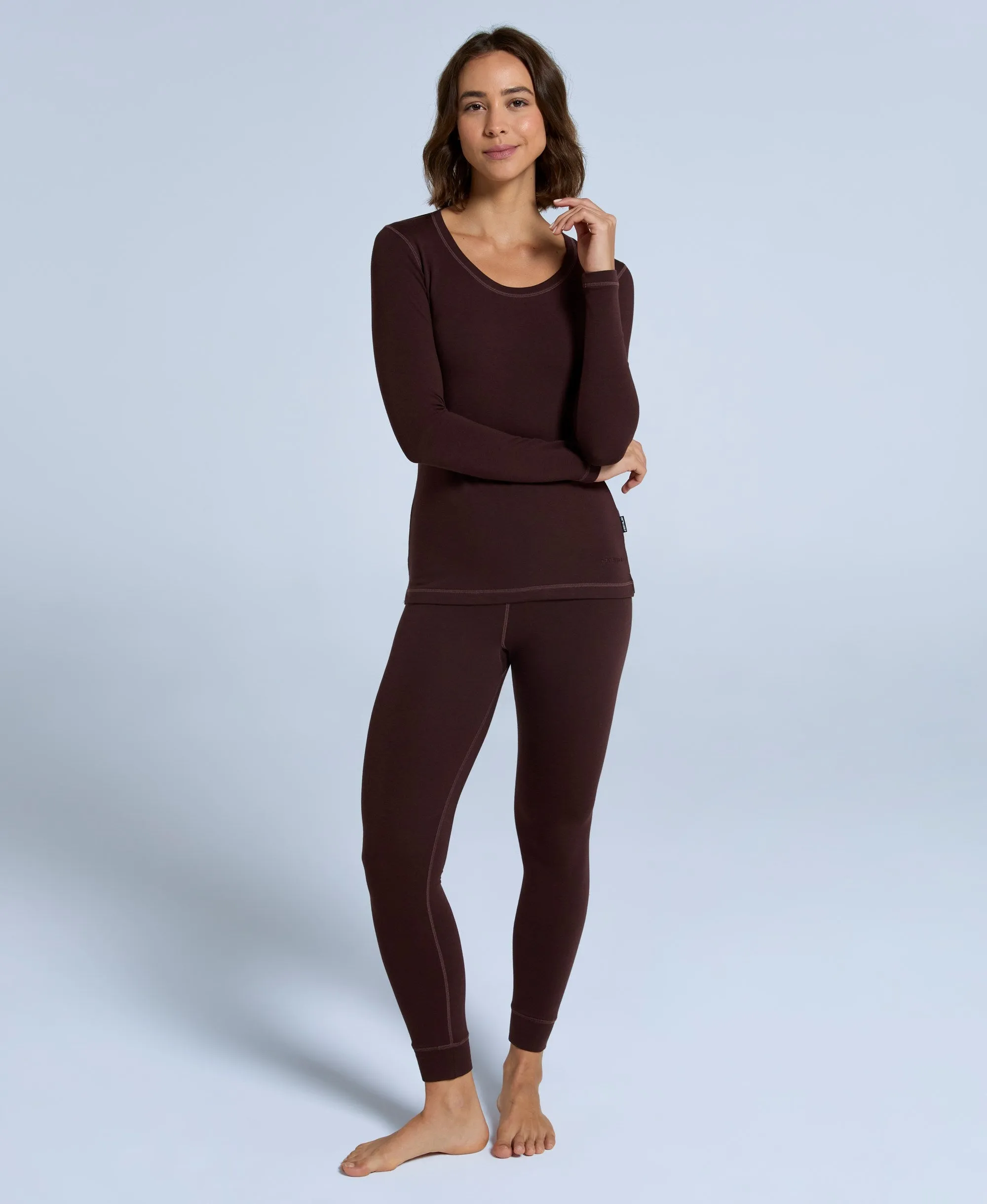 Blaze Womens Base Layer Top - Dark Purple sold by Animal product image thumbnail 2