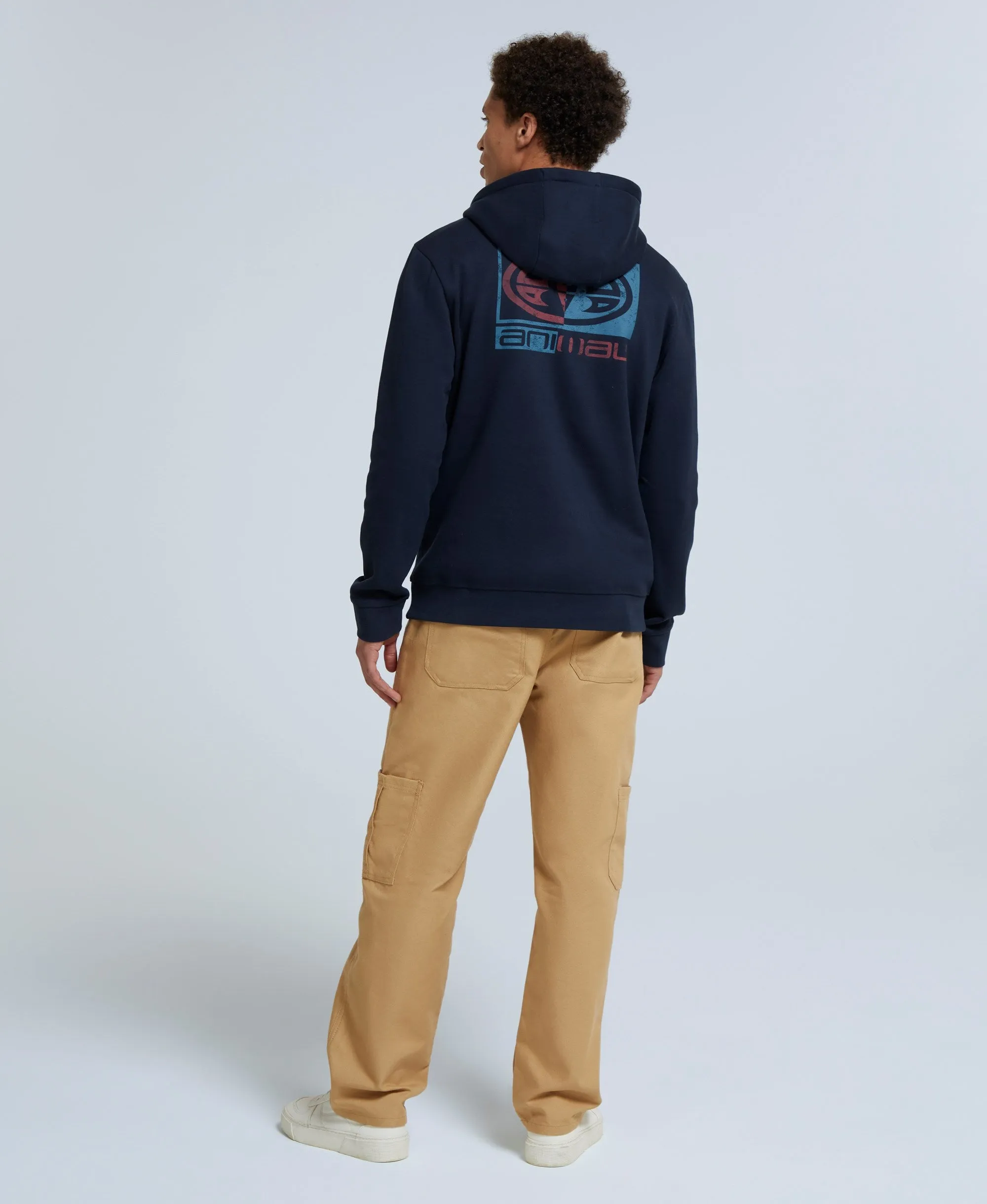 River Mens Hoodie - Navy sold by Animal product image thumbnail 3