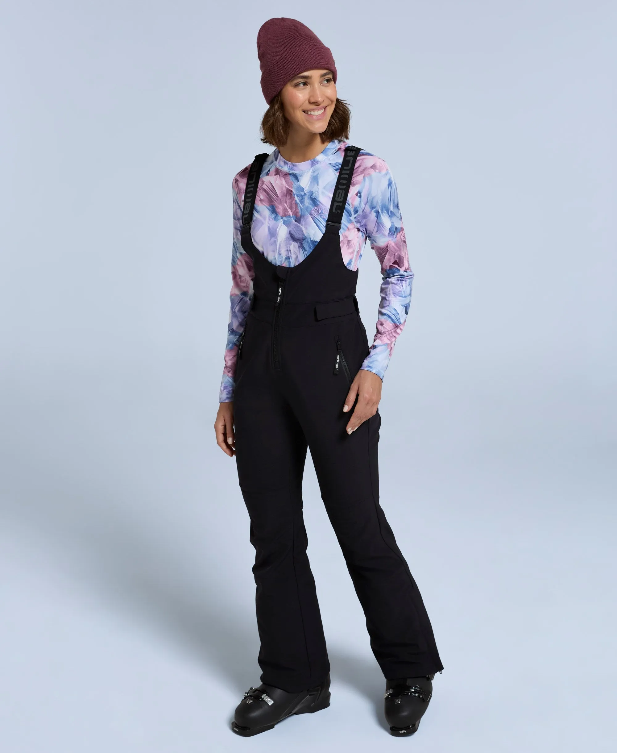 Powder Womens Bib Front Ski Pants - Black sold by Animal product image thumbnail 5