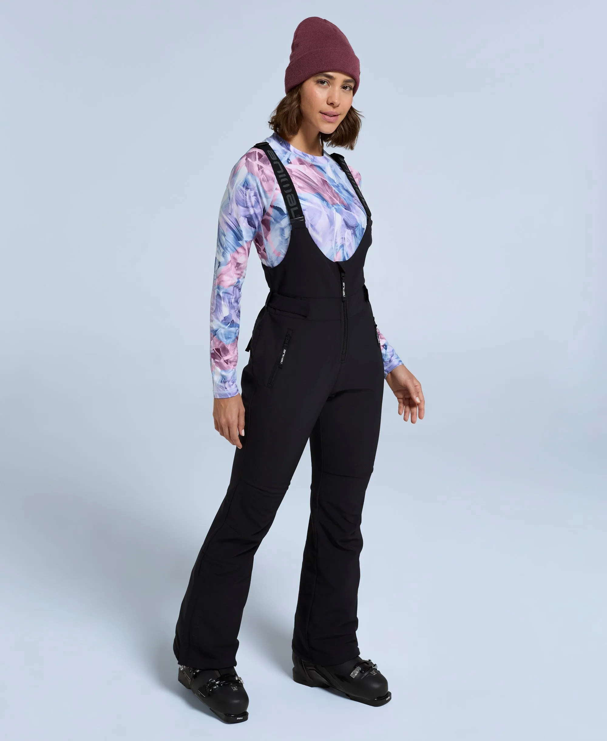 Powder Womens Bib Front Ski Pants - Black sold by Animal product image thumbnail 3