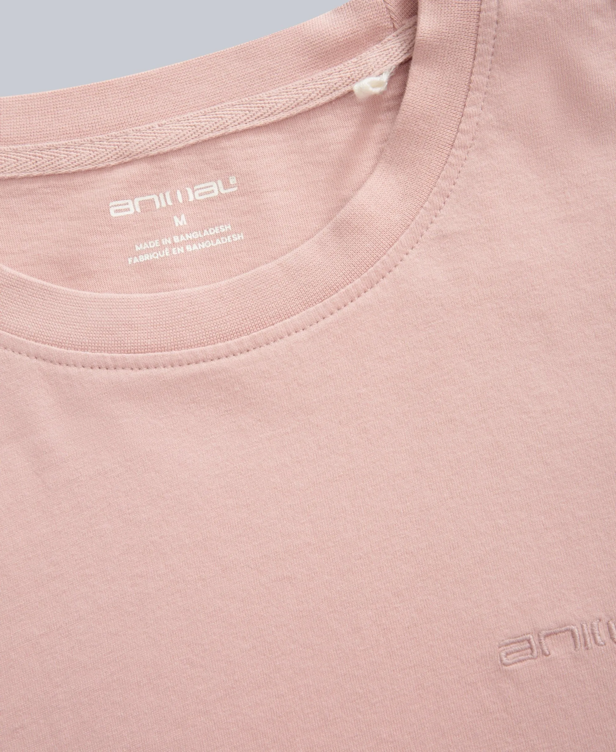 Icon Mens Logo T-Shirt - Light Pink sold by Animal product image thumbnail 3