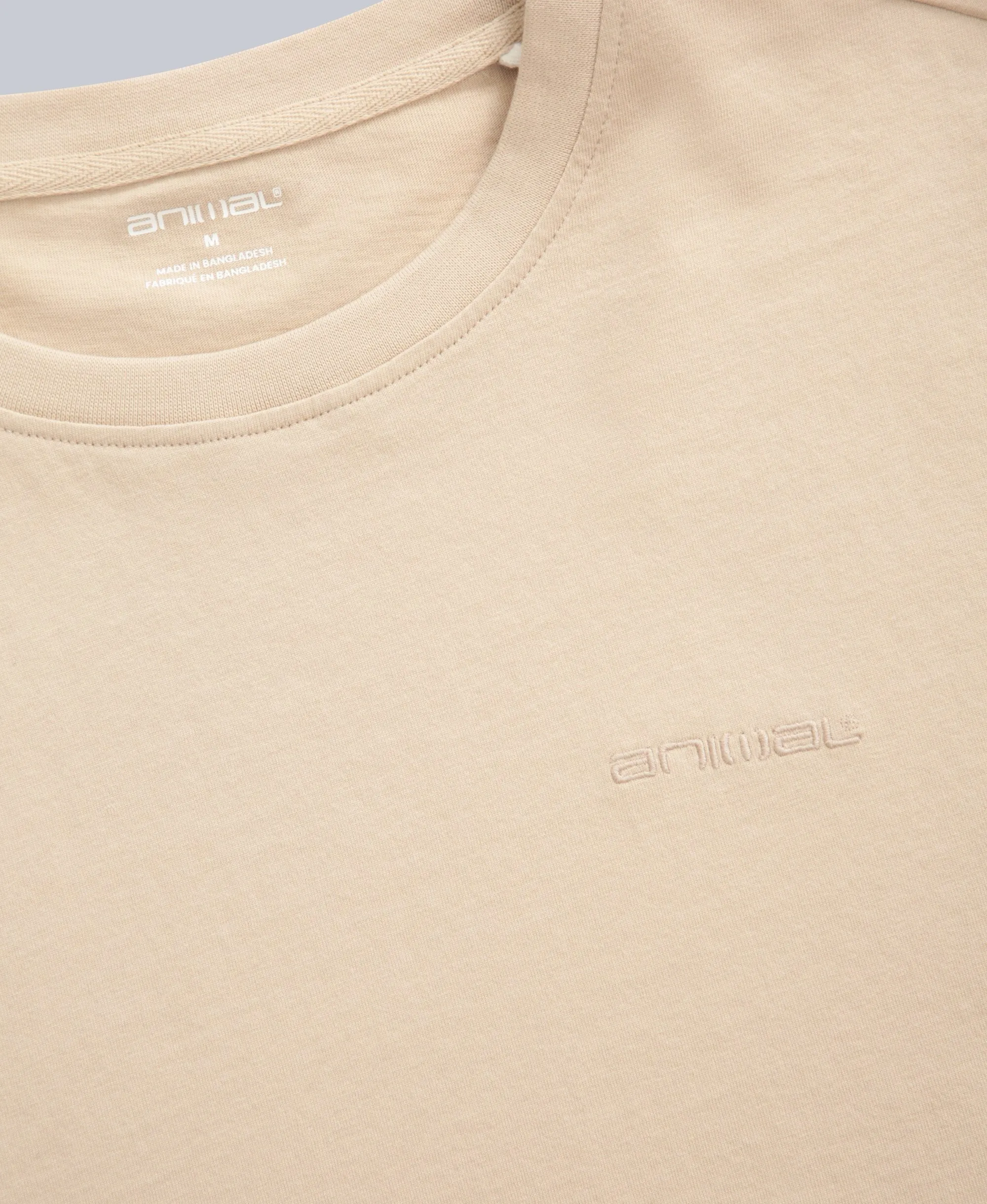 Icon Mens Logo T-Shirt - Beige sold by Animal product image thumbnail 2