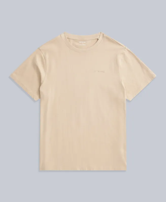 Icon Mens Logo T-Shirt - Beige sold by Animal