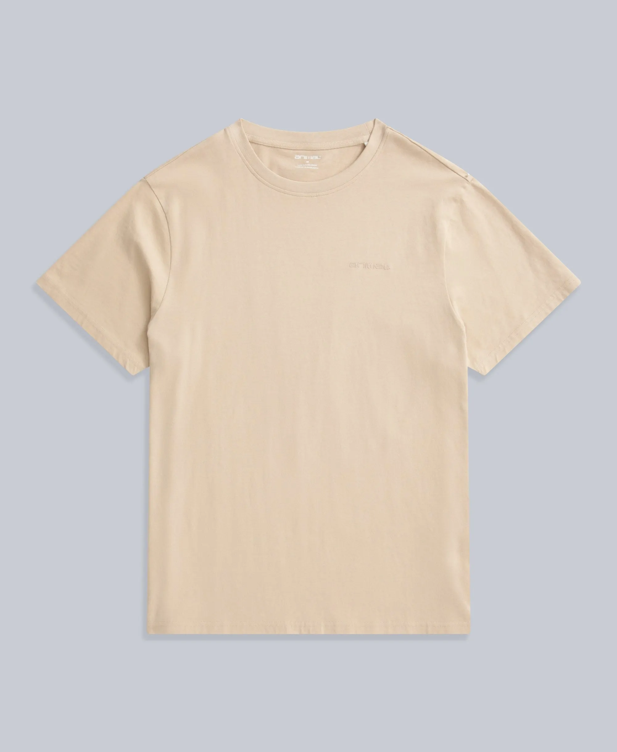 Icon Mens Logo T-Shirt - Beige sold by Animal