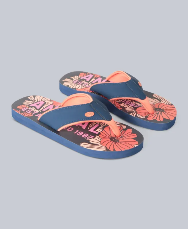 Swish Womens Flip-Flops - Coral sold by Animal