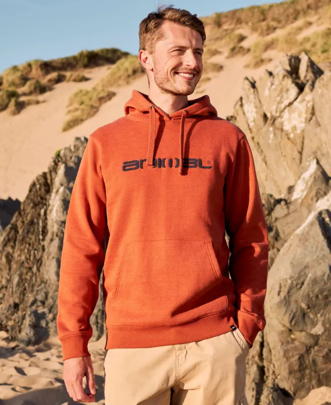 Rocky Mens Hoodie - Orange sold by Animal