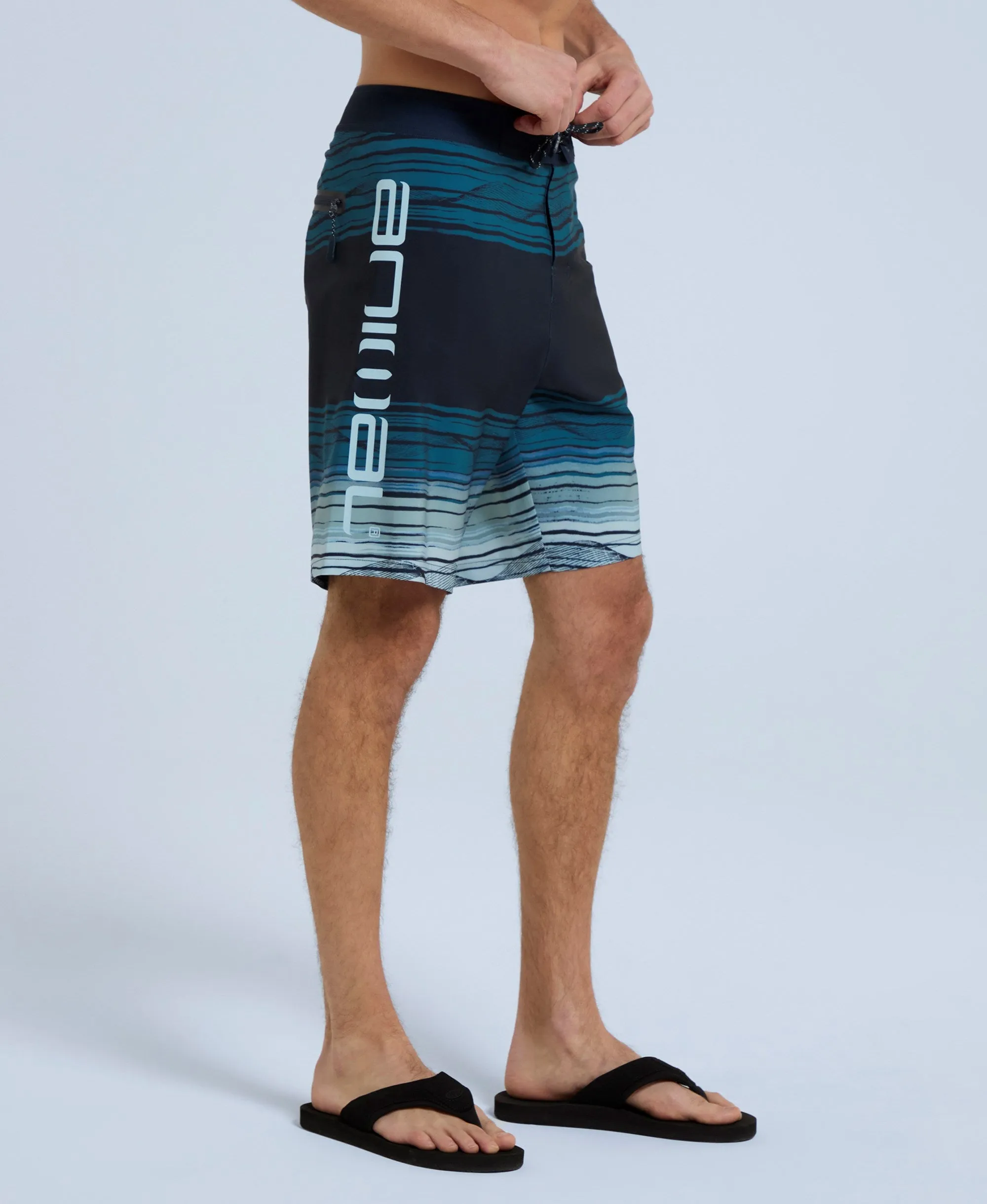 Brett Mens Boardshorts - Pale Blue sold by Animal product image thumbnail 2