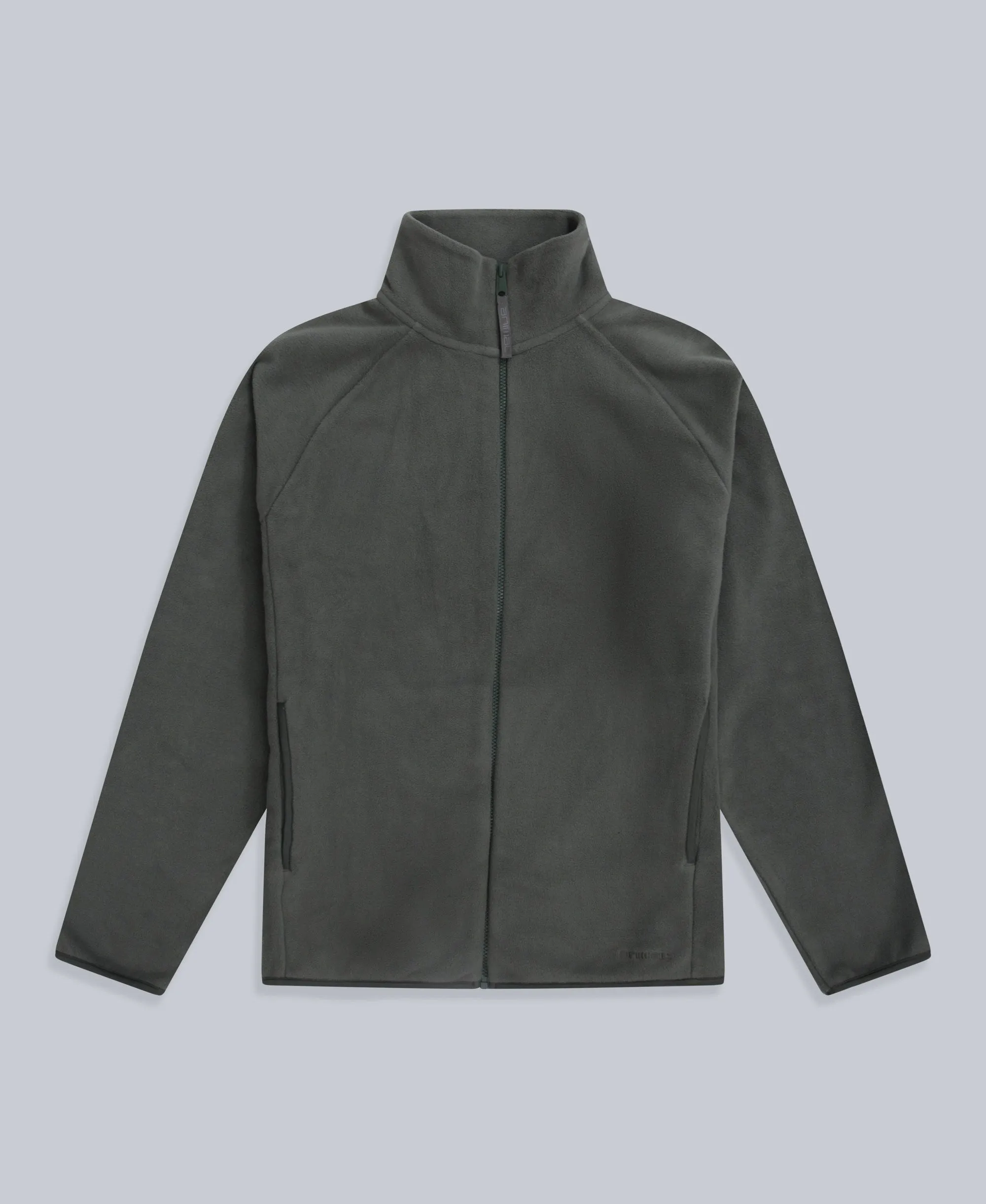 Stockholm Mens Full-Zip Fleece - Khaki sold by Animal