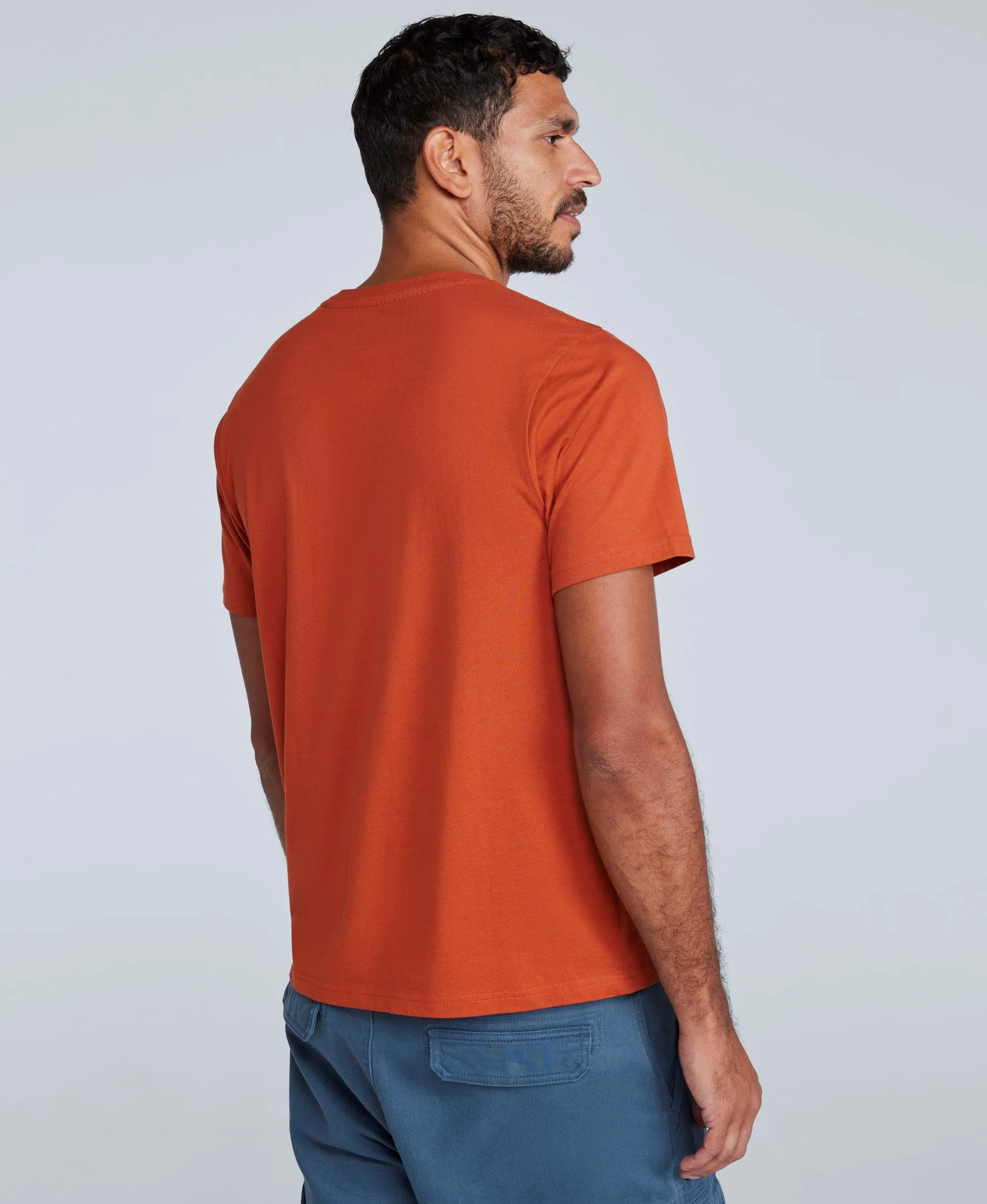 Classico Mens T-Shirt - Rust sold by Animal product image thumbnail 2