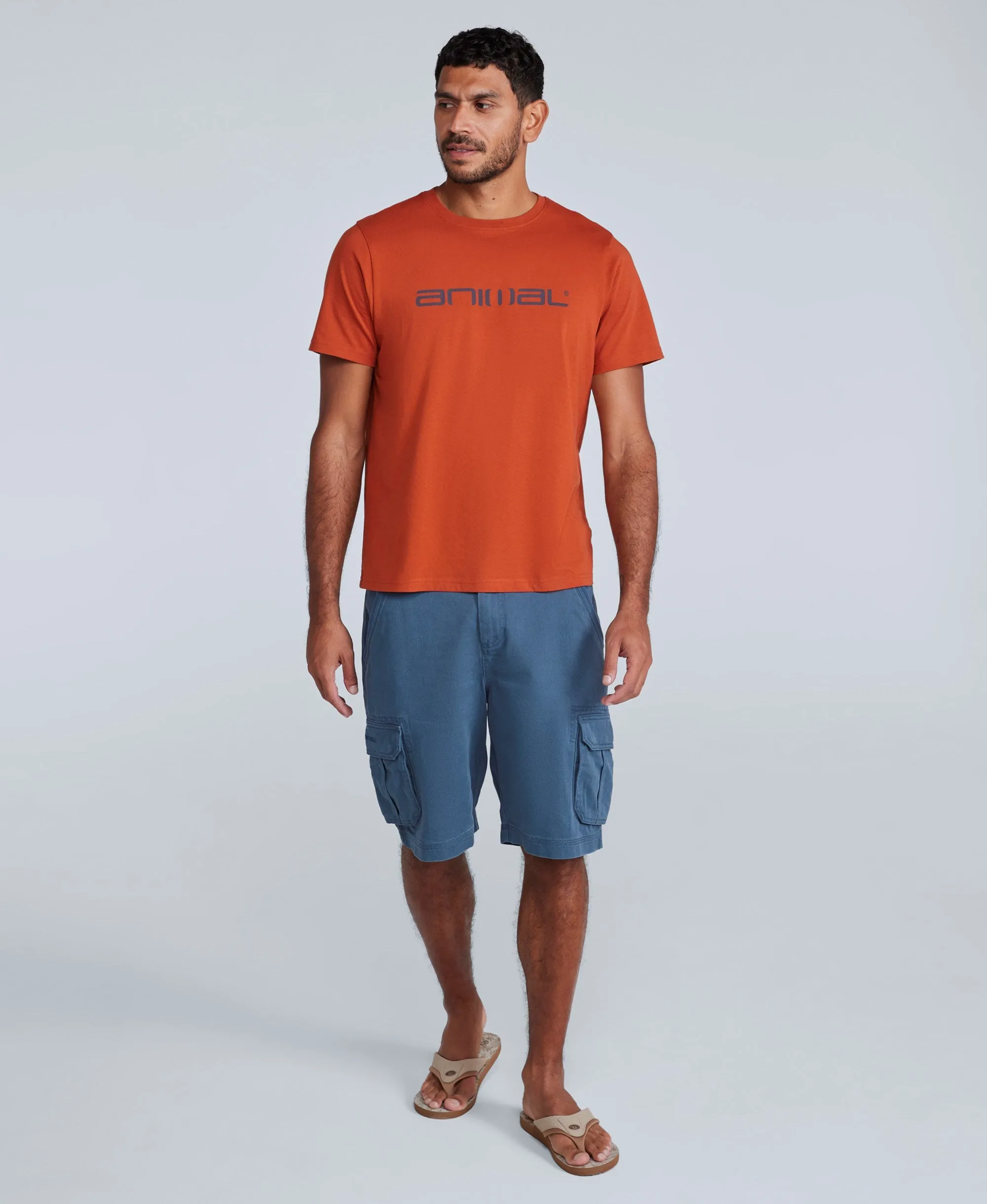 Classico Mens T-Shirt - Rust sold by Animal product image thumbnail 3