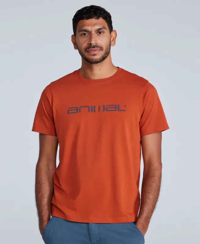 Classico Mens T-Shirt - Rust sold by Animal