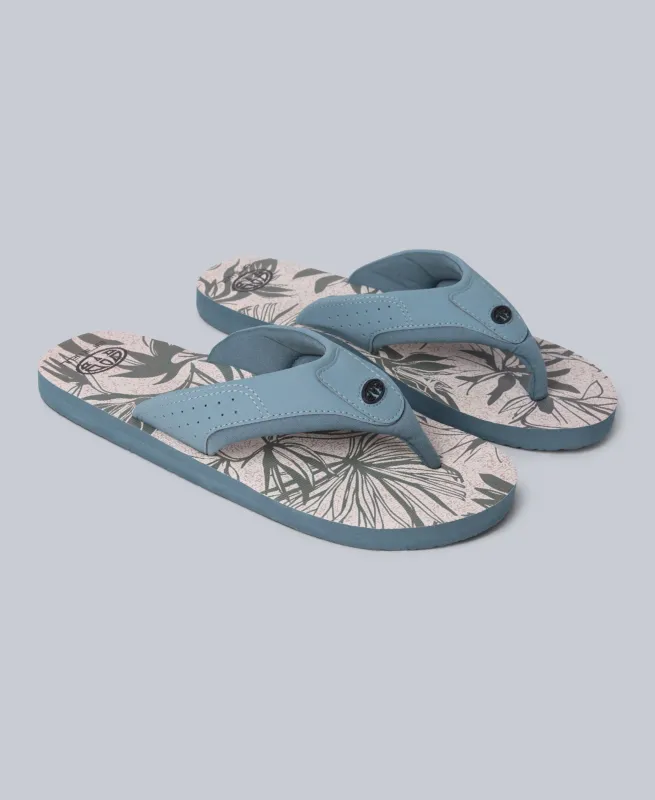 Jekyl Mens Flip-Flops - Pale Green sold by Animal