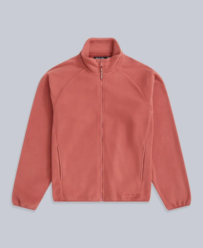 Stockholm Womens Full-Zip Fleece - Dark Pink sold by Animal