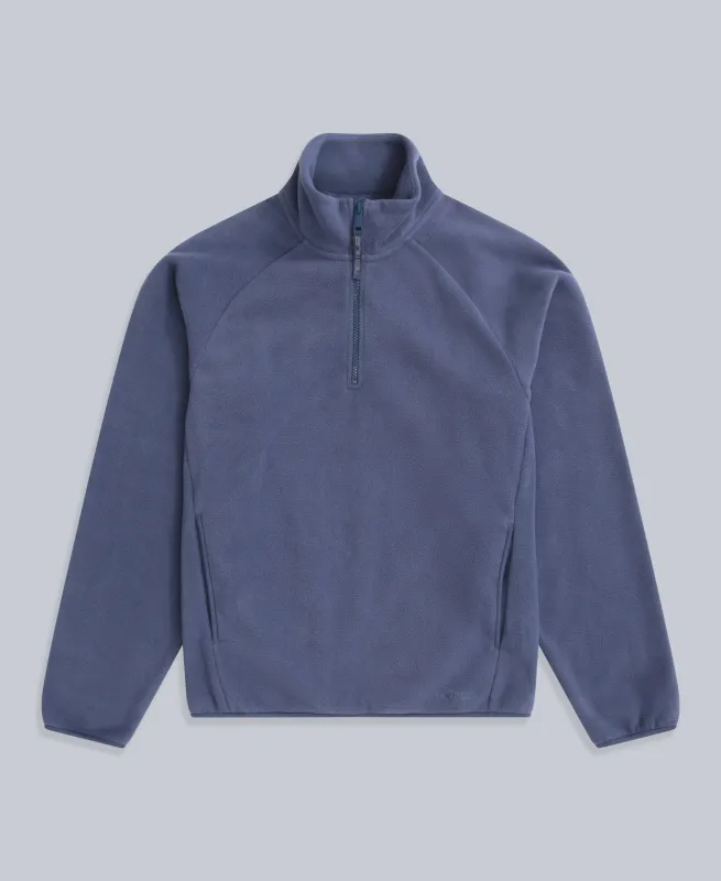 Stockholm Women’s Half-Zip Fleece - Blue sold by Animal