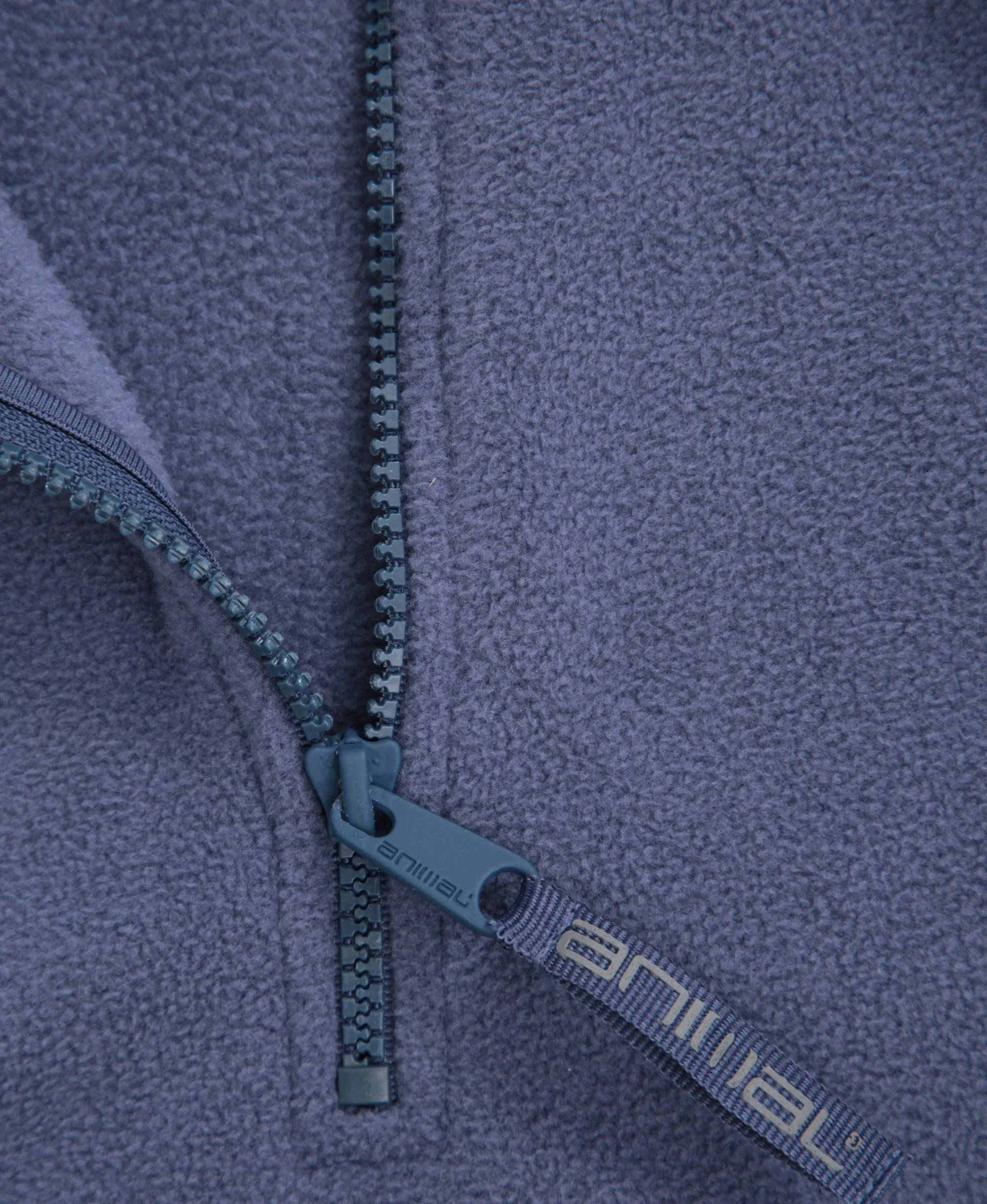 Stockholm Women’s Half-Zip Fleece - Blue sold by Animal product image thumbnail 4