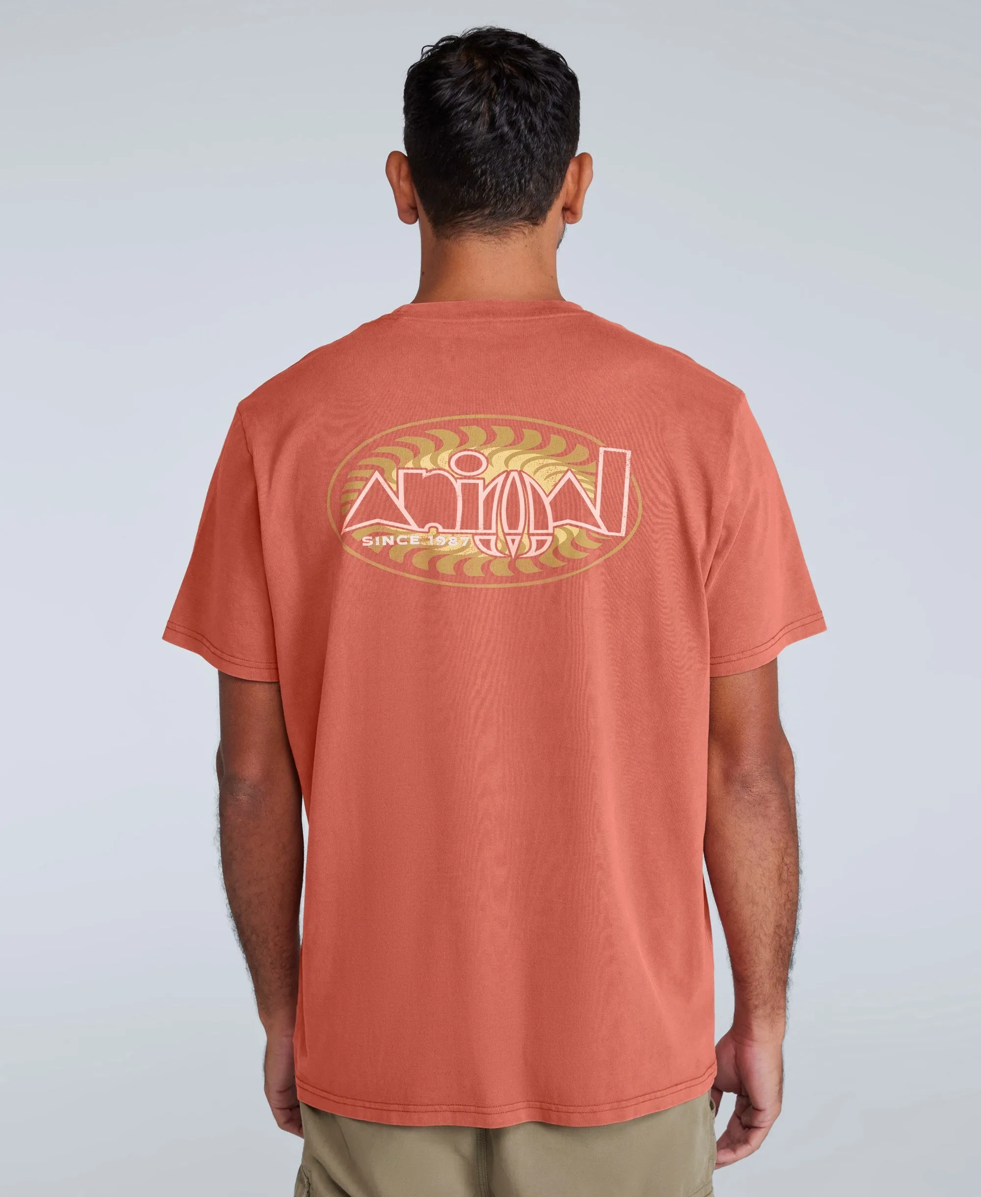 Chase Mens Relaxed T-Shirt - Burnt Orange sold by Animal product image thumbnail 2