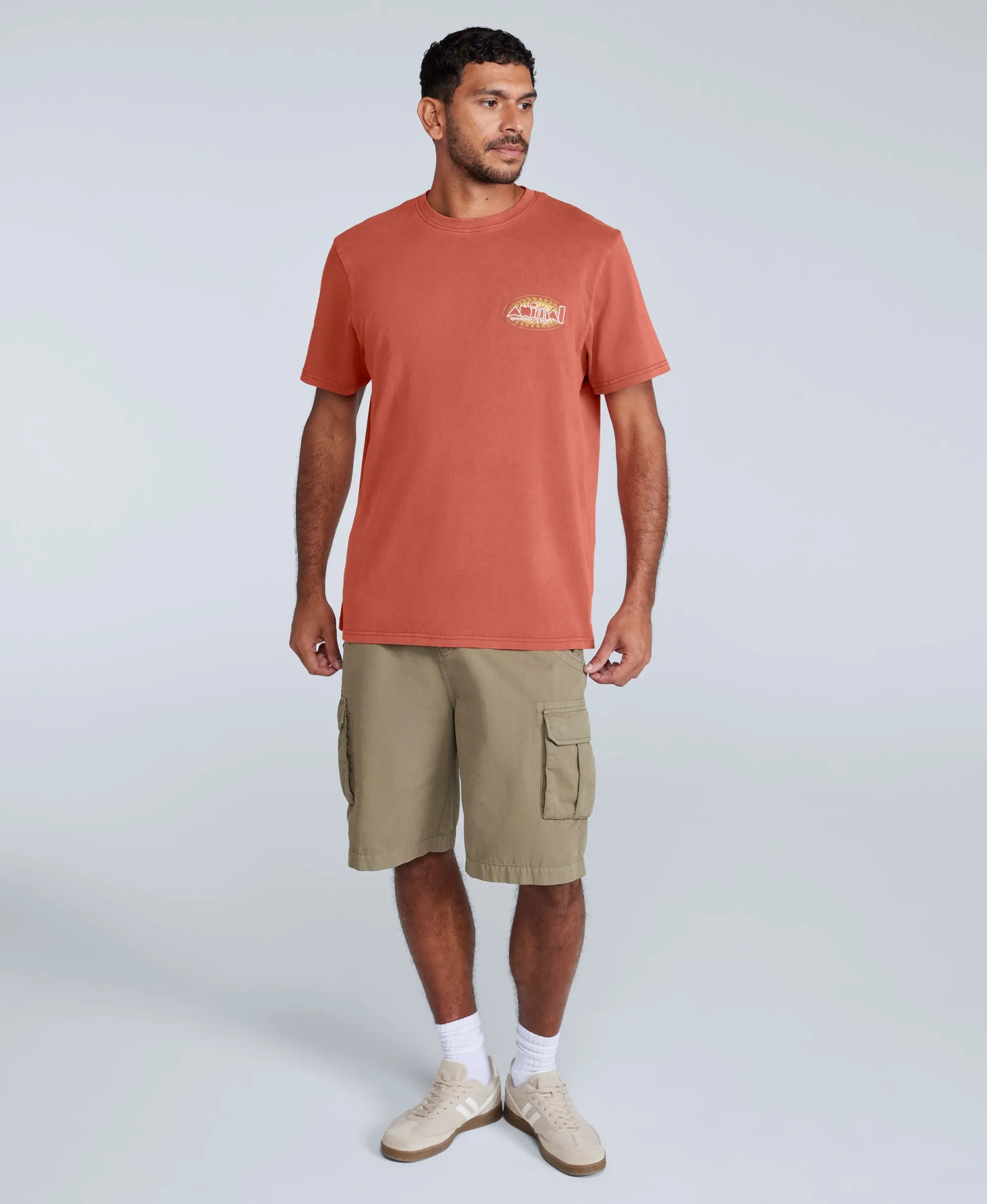 Chase Mens Relaxed T-Shirt - Burnt Orange sold by Animal product image thumbnail 3