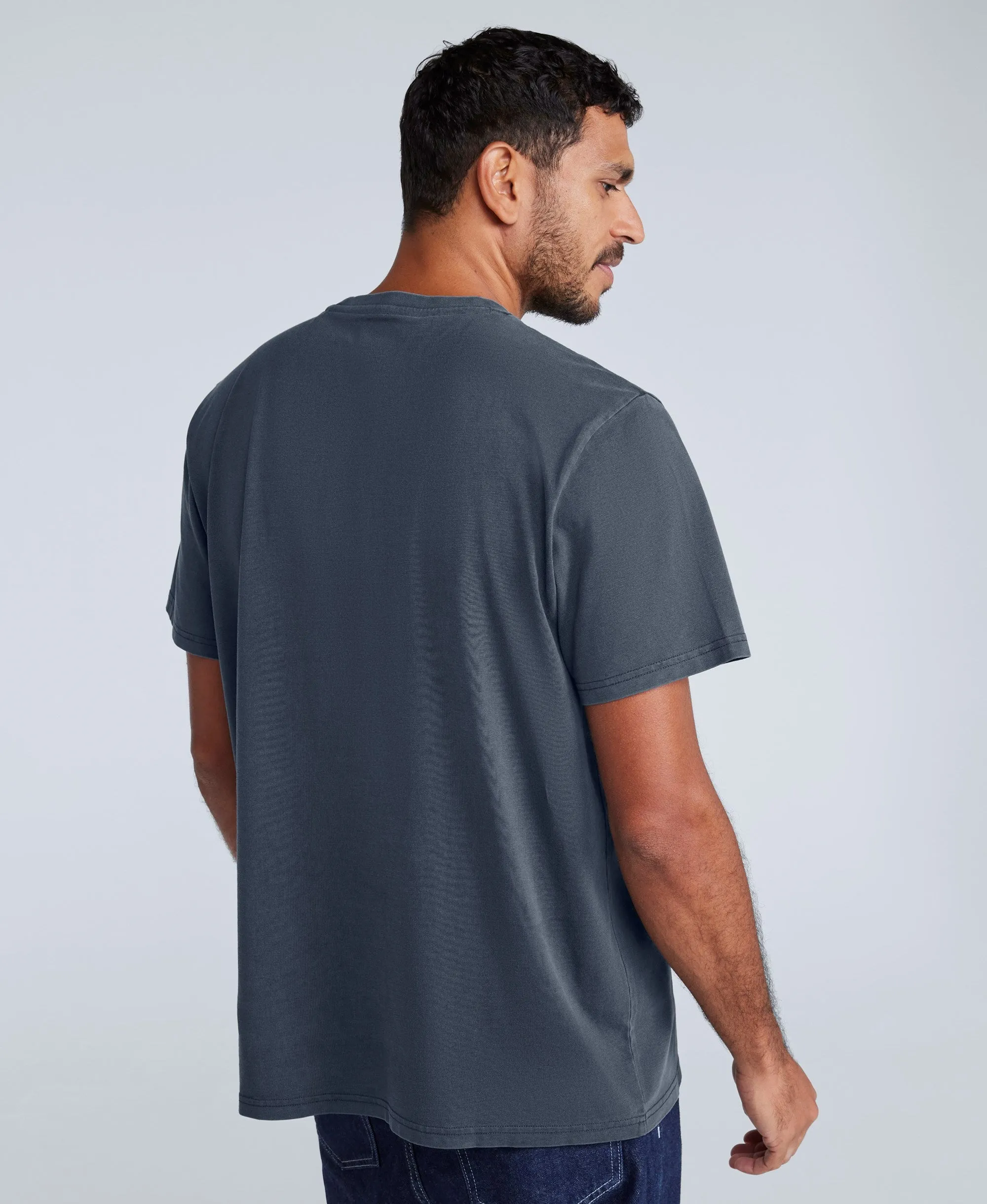 Chase Mens Relaxed T-Shirt - Navy sold by Animal product image thumbnail 2