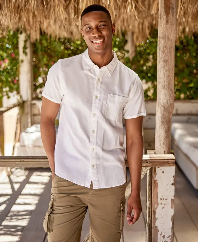 Bayside Mens Shirt - White sold by Animal