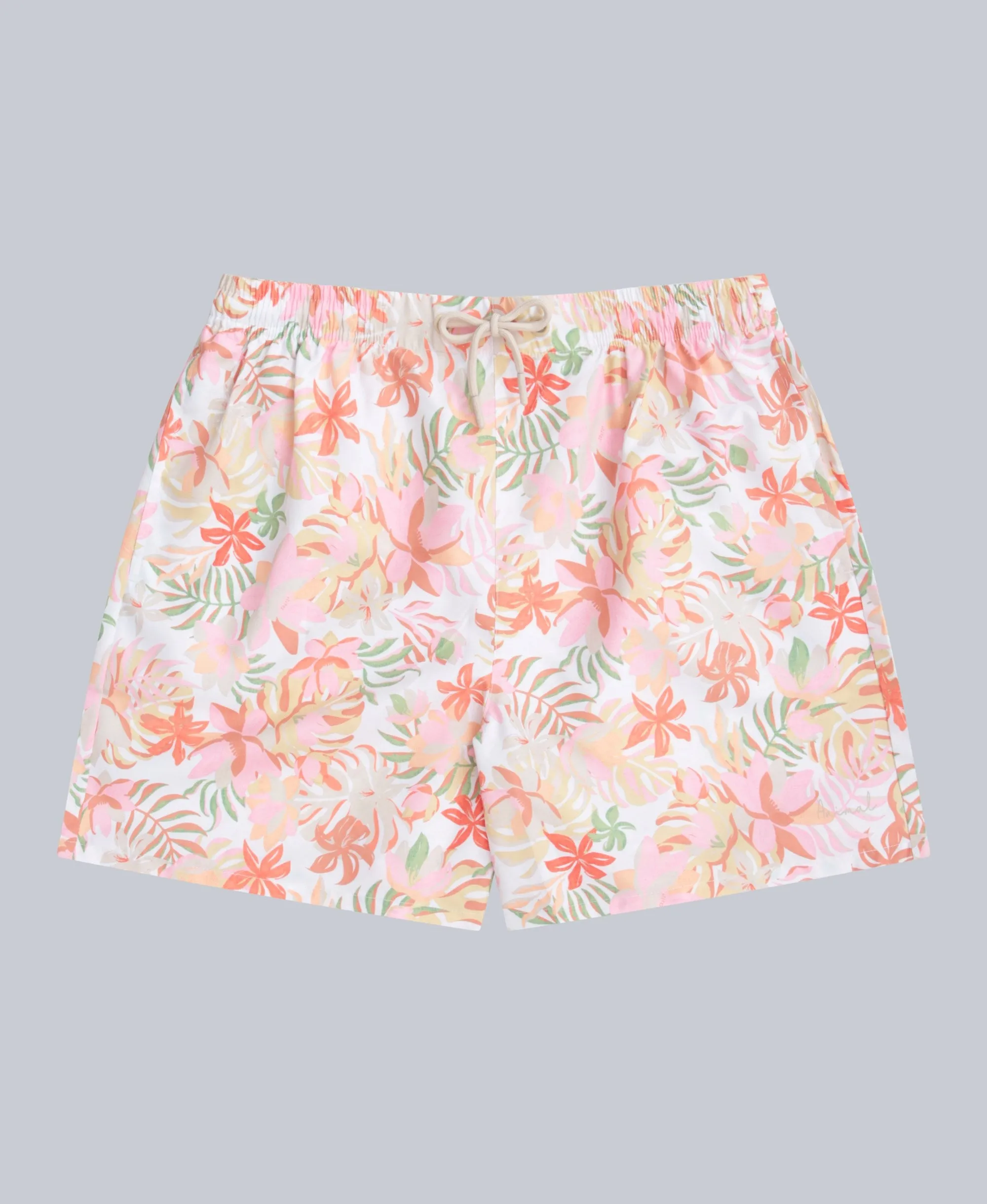 Reeva Womens Printed Swim Shorts - Off White sold by Animal