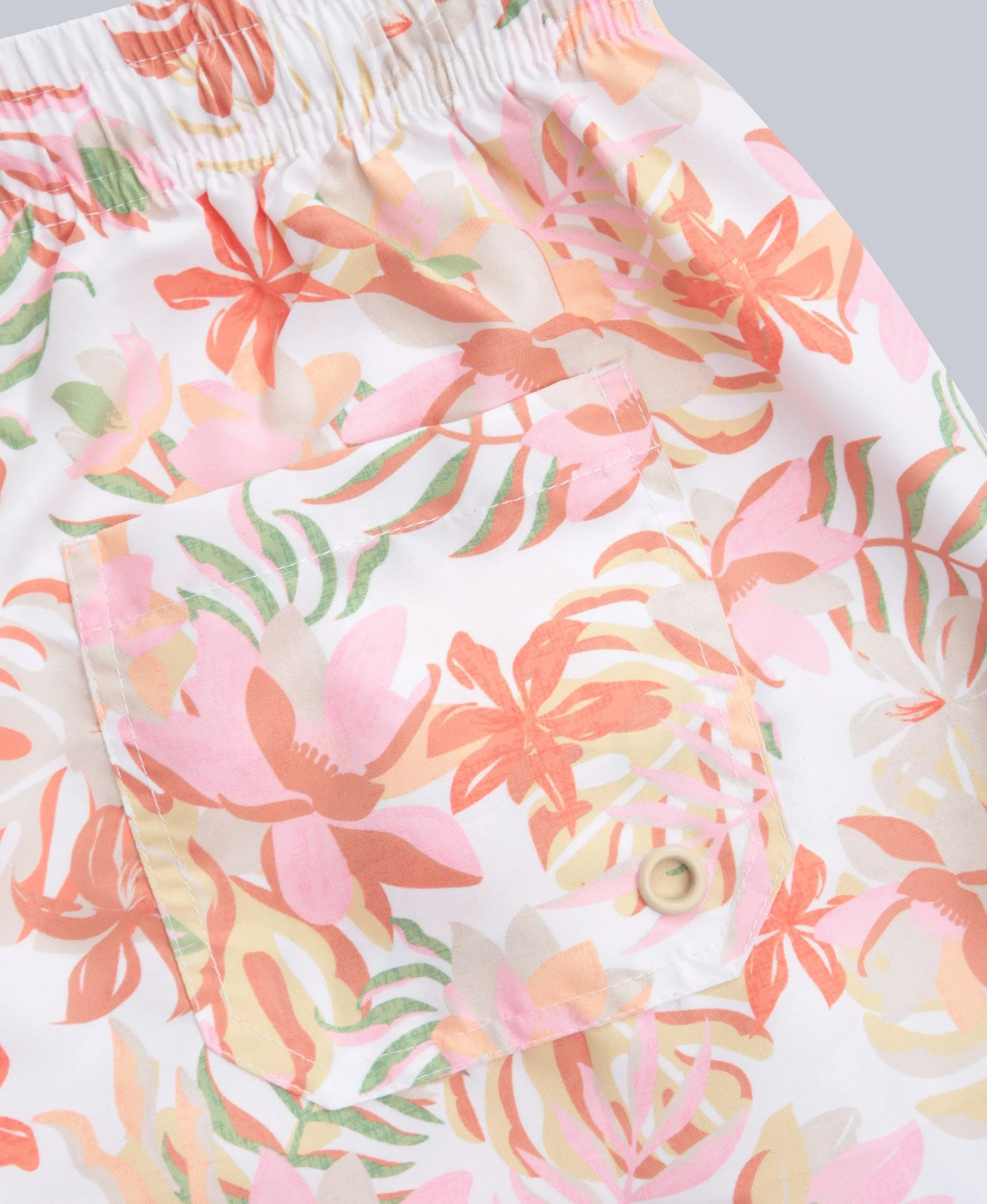 Reeva Womens Printed Swim Shorts - Off White sold by Animal product image thumbnail 5