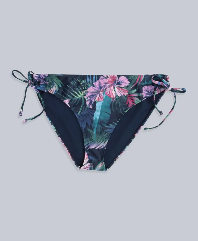 Iona Womens Tie Side Bikini Bottoms - Dark Blue sold by Animal