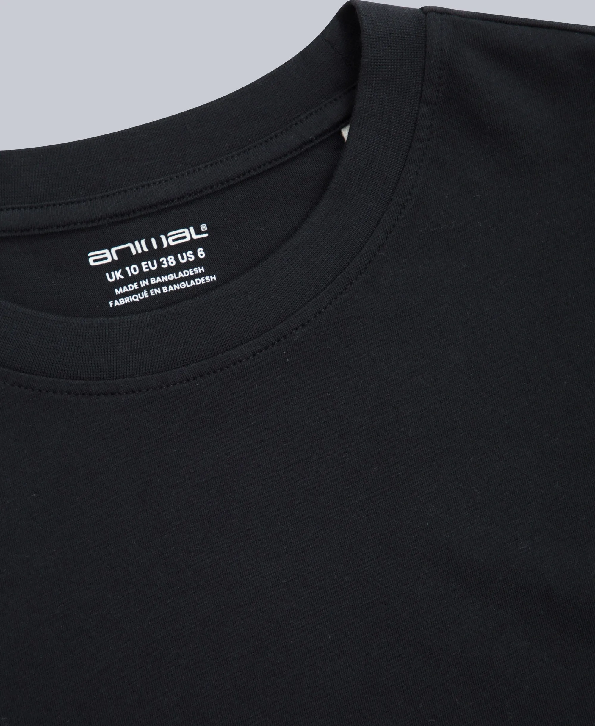 Everyday Fit Womens T-Shirt - Black sold by Animal product image thumbnail 3