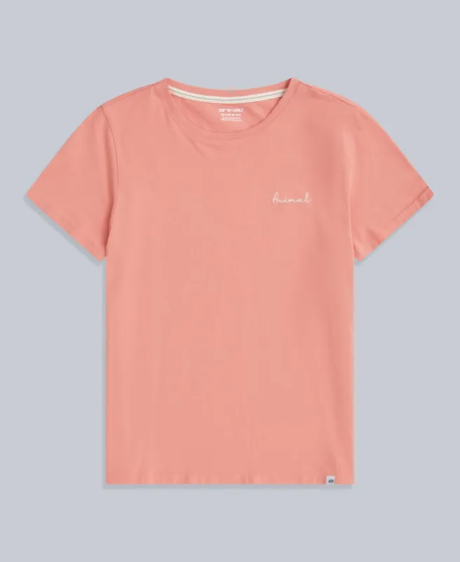 Marina Womens Logo T-Shirt - Pink sold by Animal