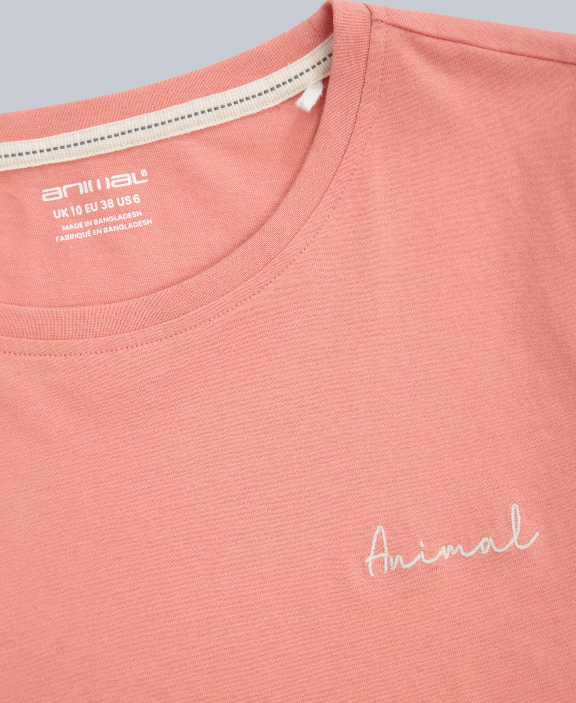 Marina Womens Logo T-Shirt - Pink sold by Animal product image thumbnail 3